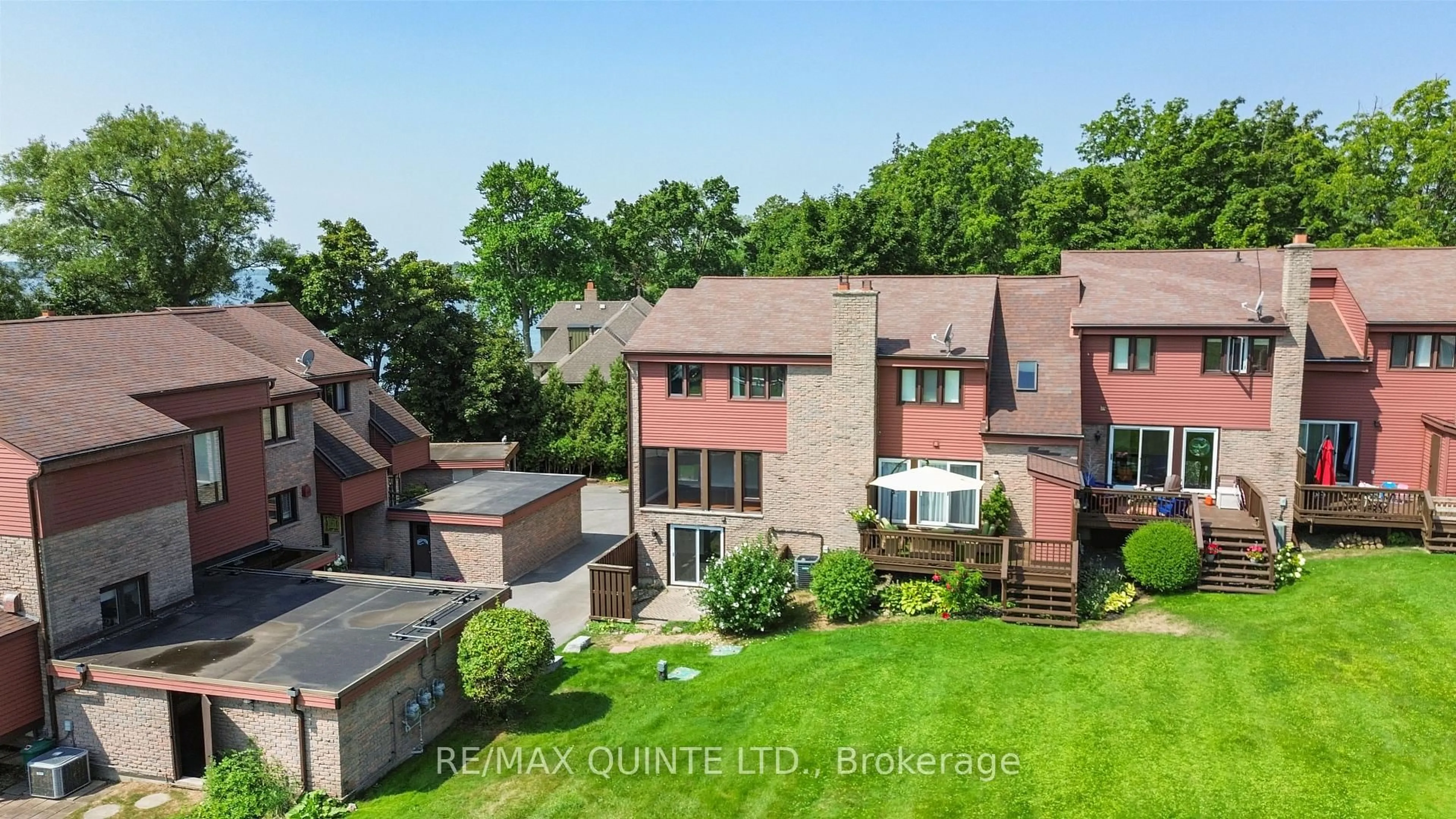 A pic from outside/outdoor area/front of a property/back of a property/a pic from drone, unknown for 1798 Old Highway 2 #12, Quinte West Ontario K8N 4Z2