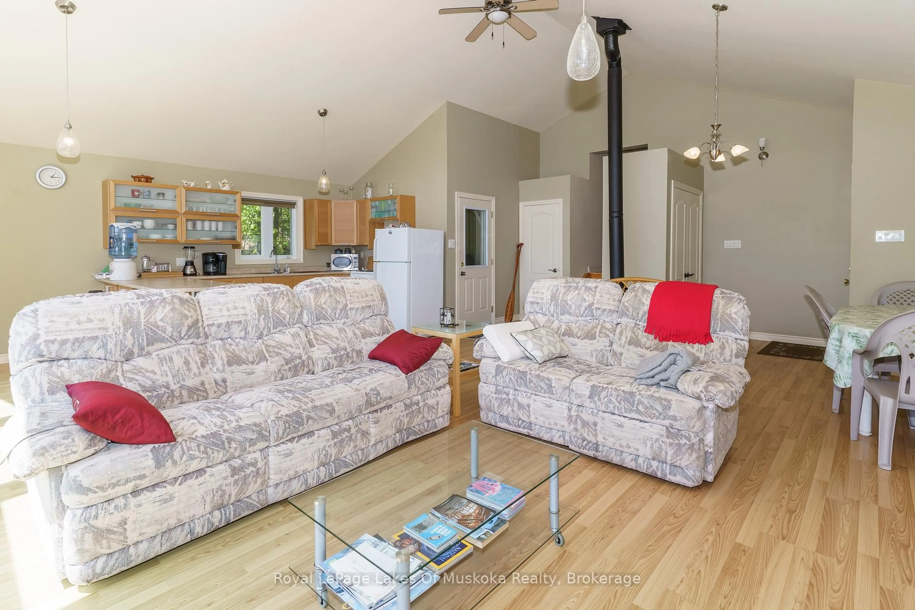 Living room with furniture, unknown for 22 Mile Island, Gravenhurst Ontario P0E 1G0