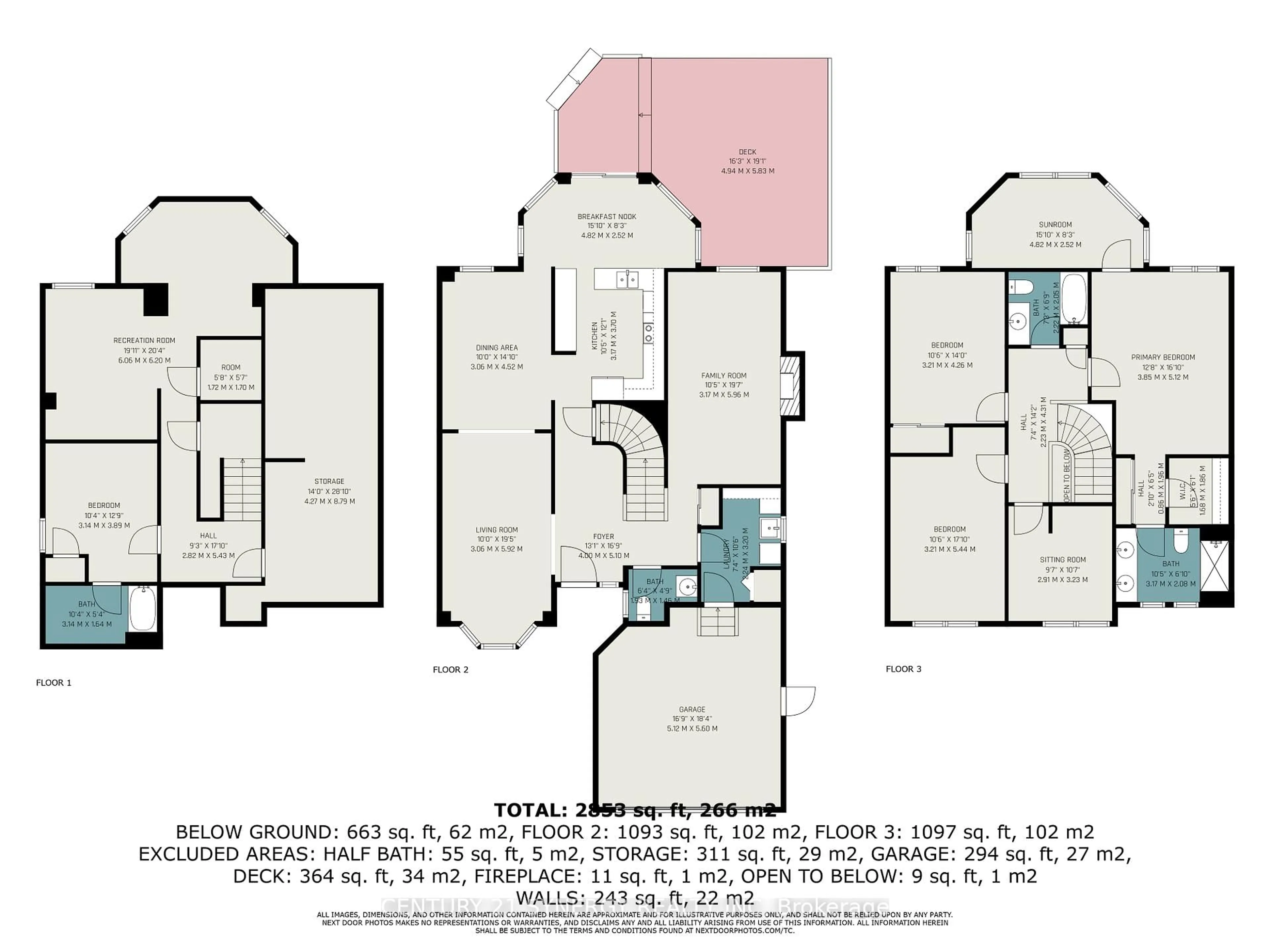 Floor plan for 1723 Cara Cres, Orleans Ontario K4A 1M5