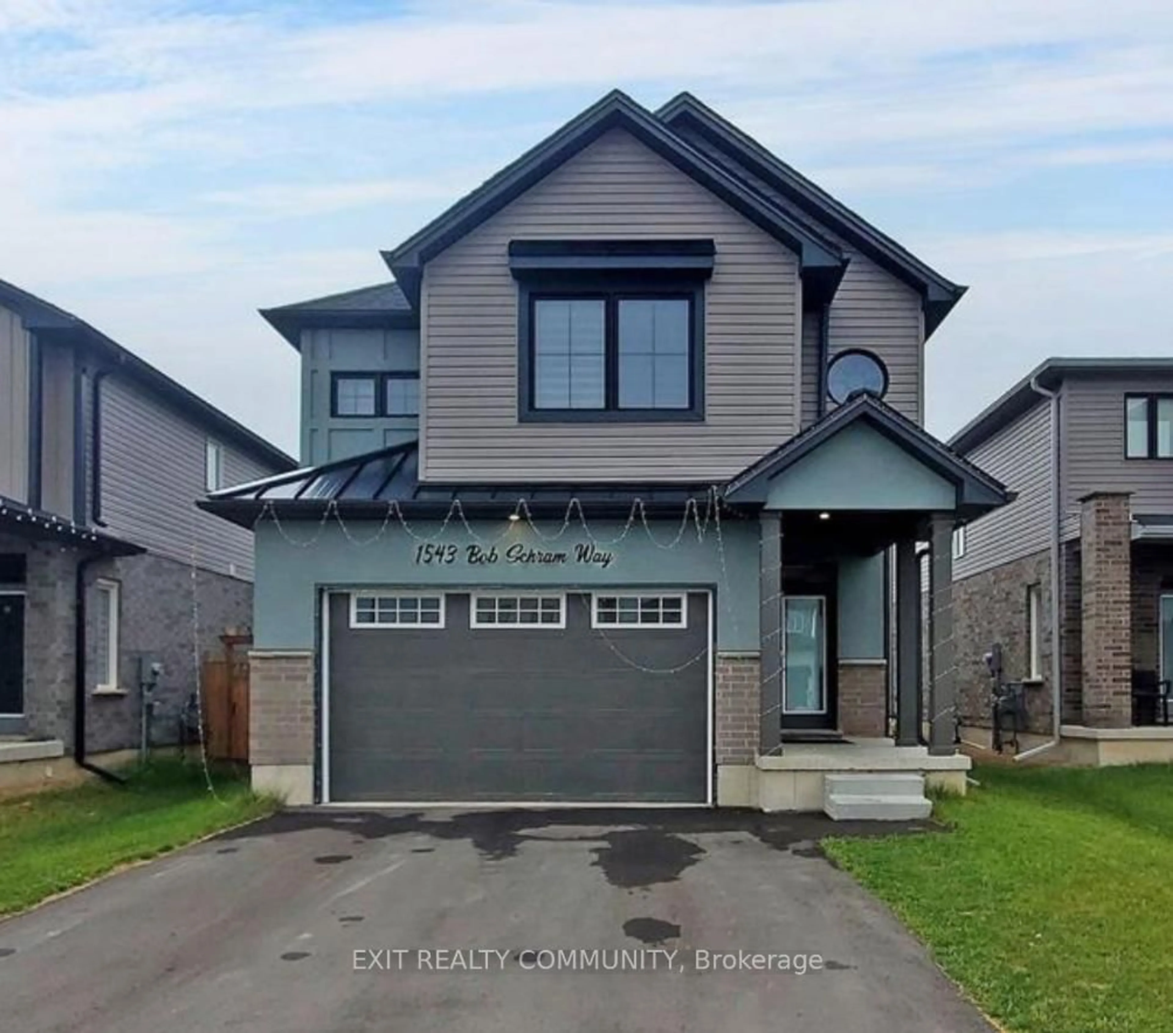 Home with brick exterior material, street for 1543 Bob Schram Way, London North Ontario N6G 2V8