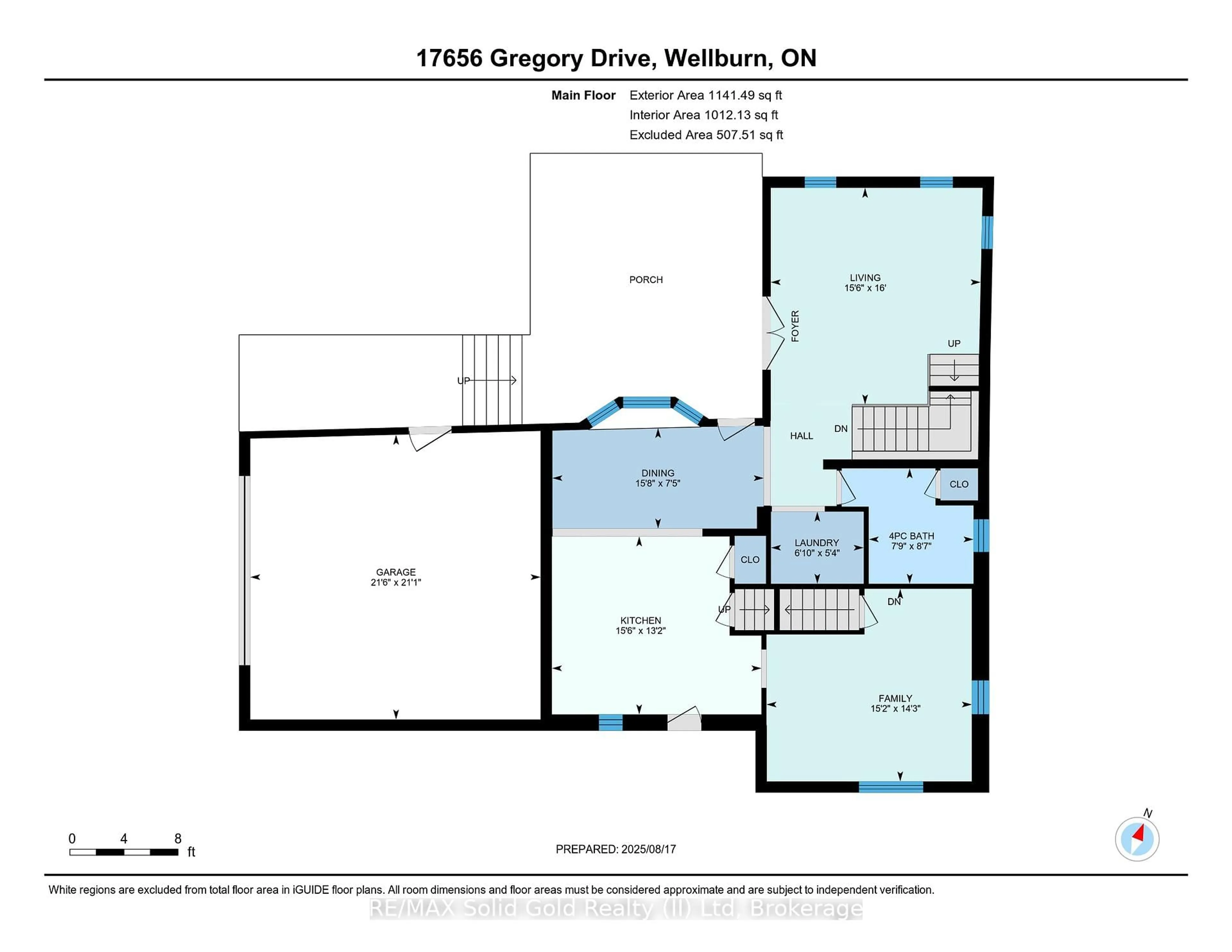 Floor plan for 17656 Gregory Dr, Thames Centre Ontario N4X 1C6