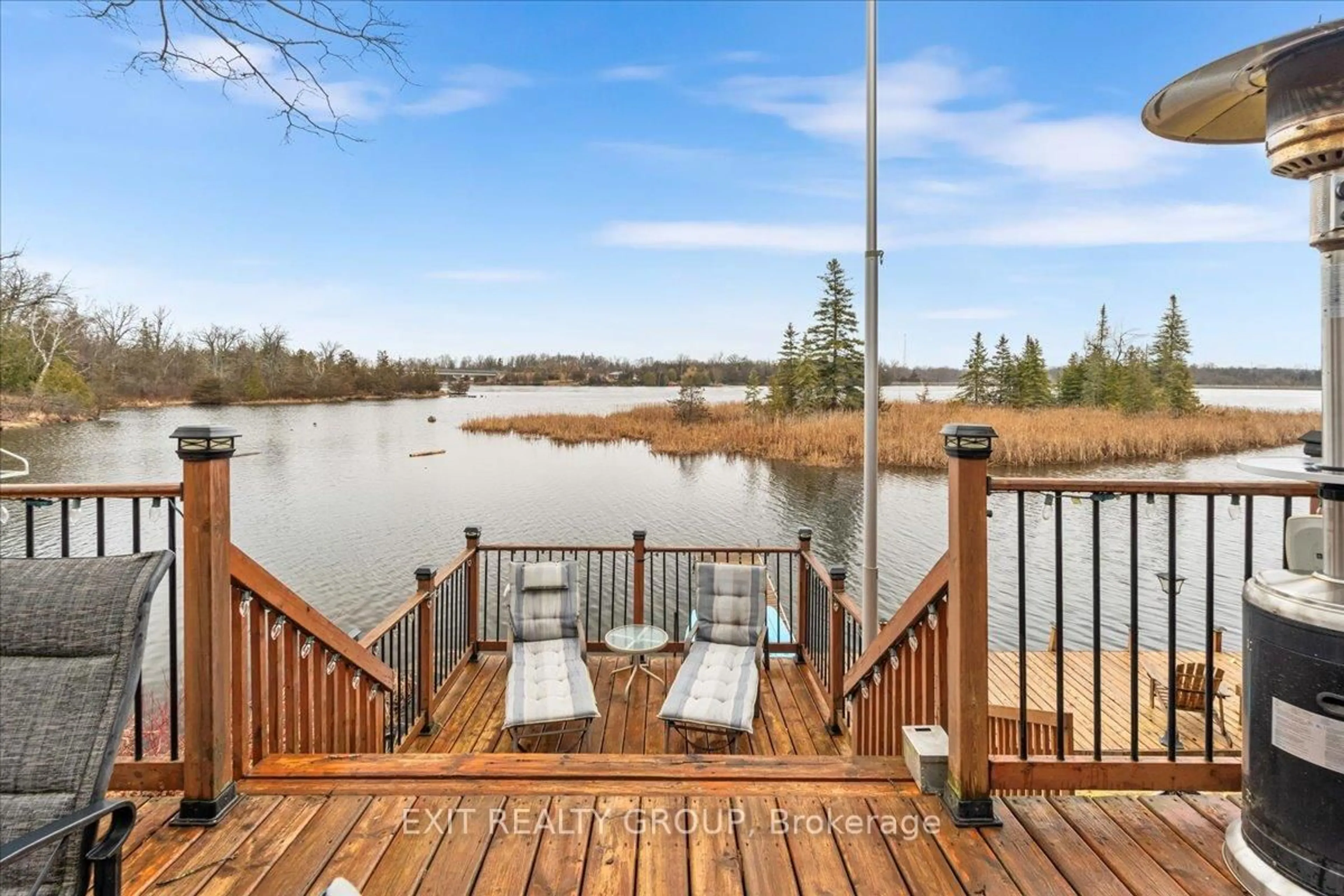 Patio, water/lake/river/ocean view for 82 Canal Rd, Trent Hills Ontario K0L 1L0