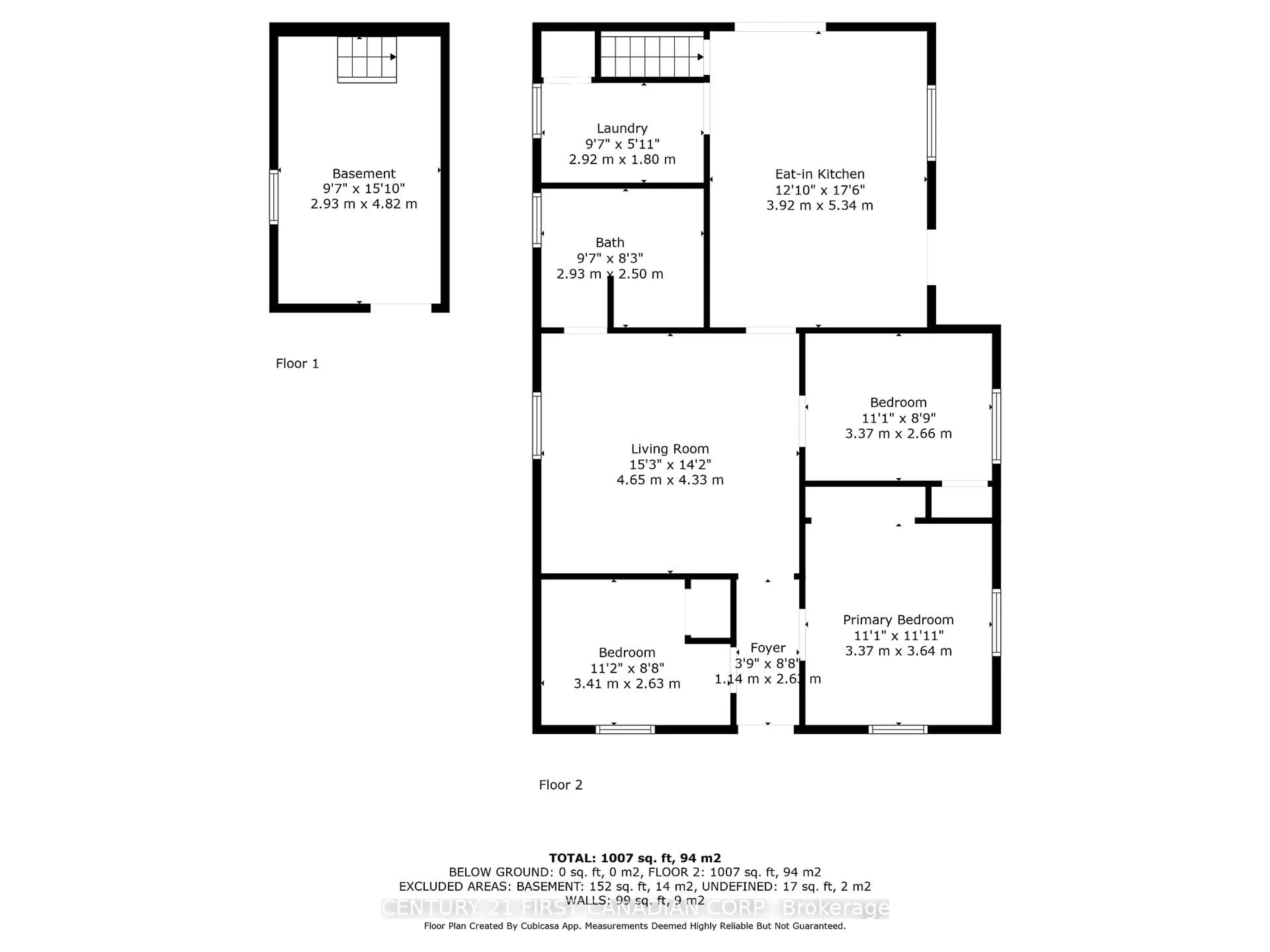 Floor plan for 172 George St, North Middlesex Ontario N0M 1A0
