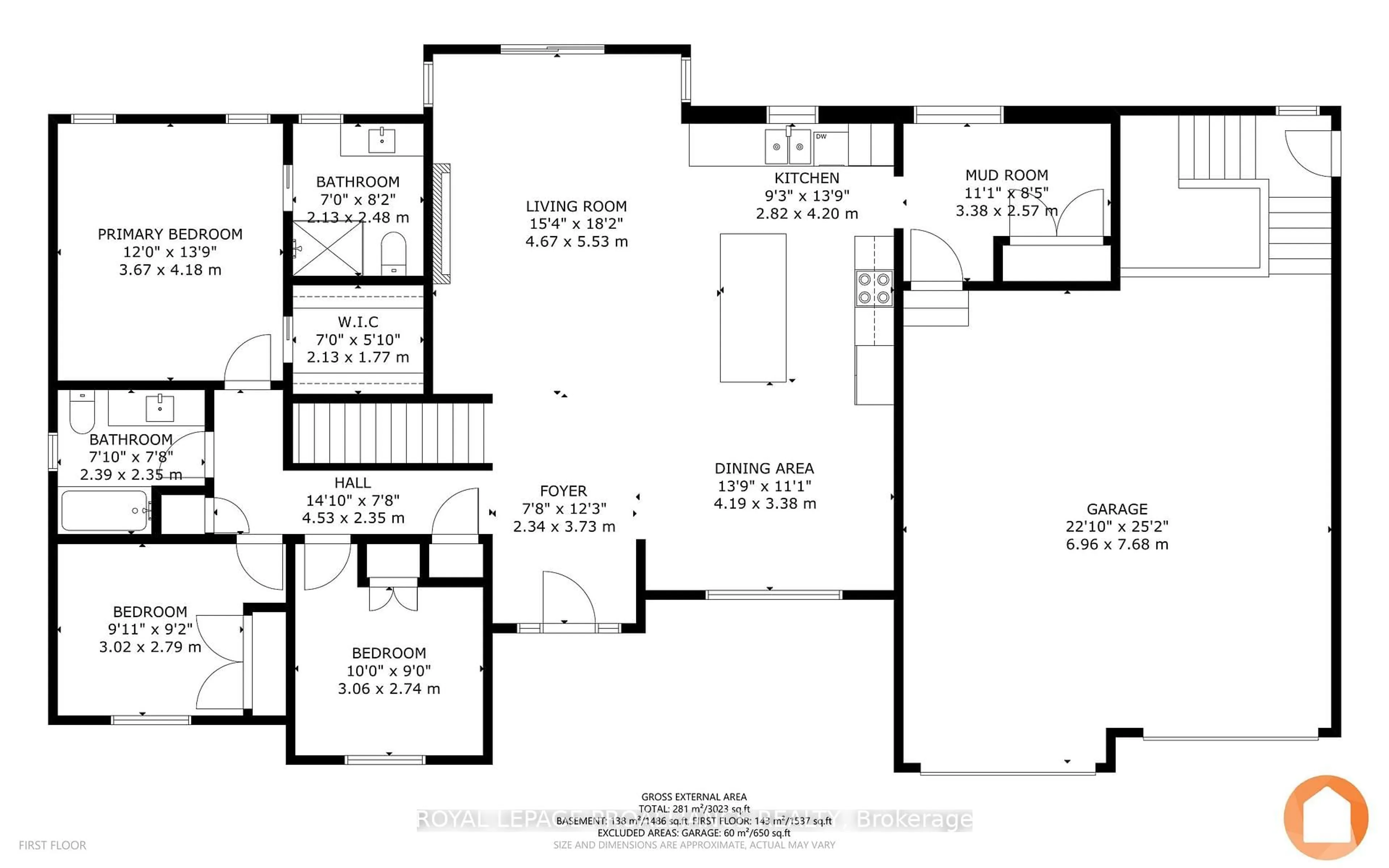 Floor plan for 15603 County 2 Rd, Brighton Ontario K0K 1H0