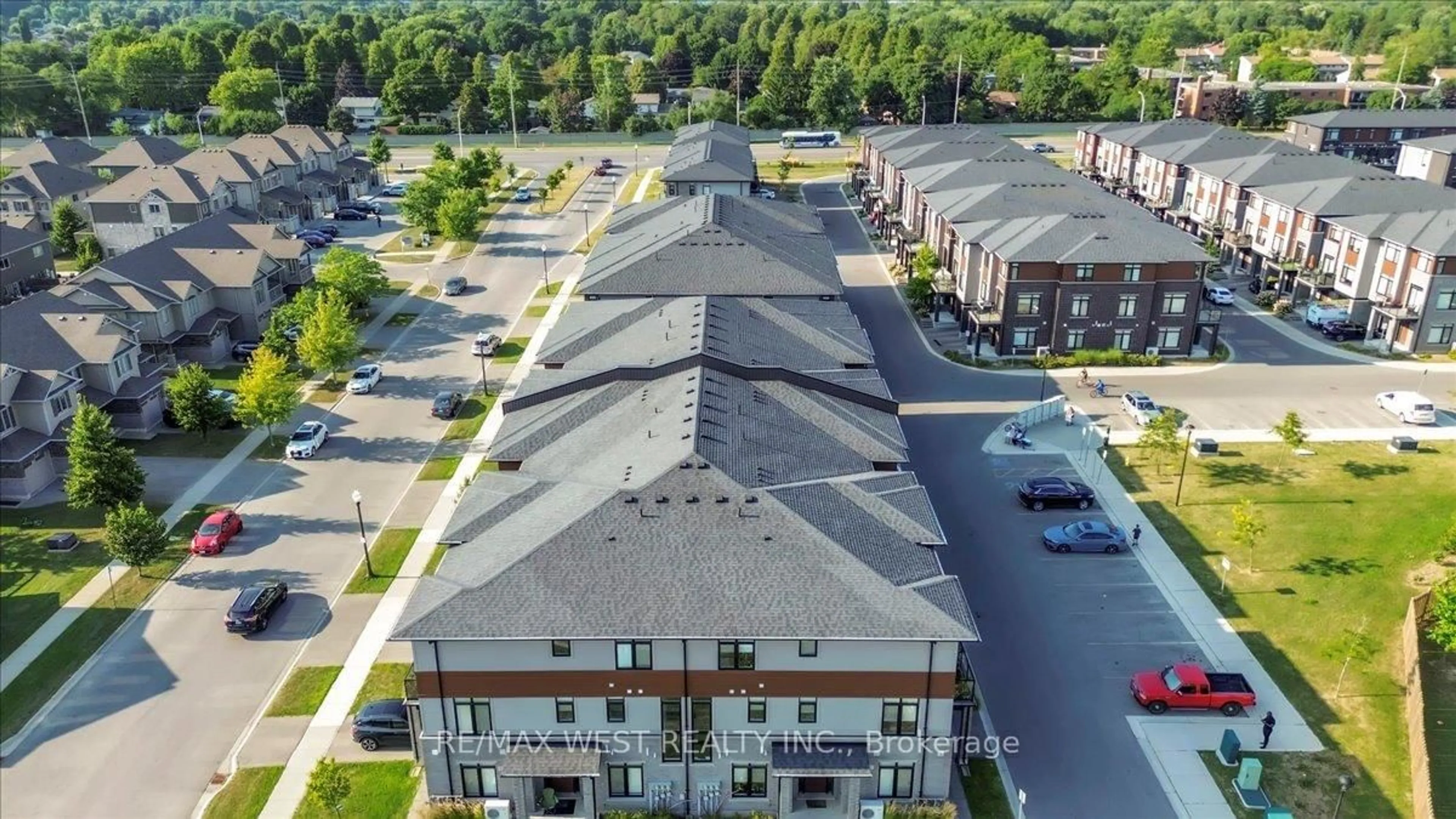 A pic from outside/outdoor area/front of a property/back of a property/a pic from drone, unknown for 3260 Singleton Ave #4, London South Ontario N6L 0E5