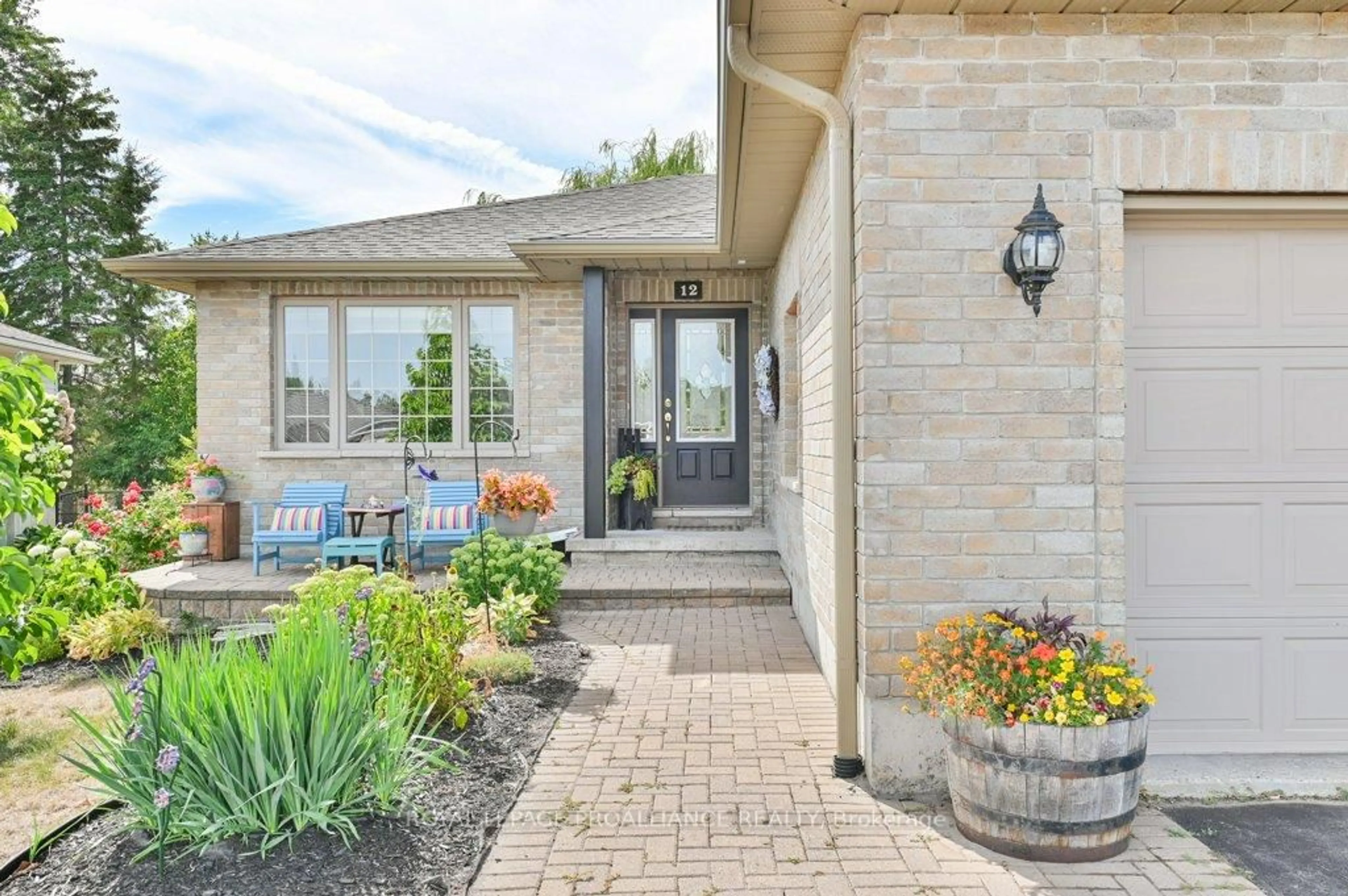 Home with brick exterior material, street for 12 Stonegate Cres, Hastings Ontario K0K 2C0