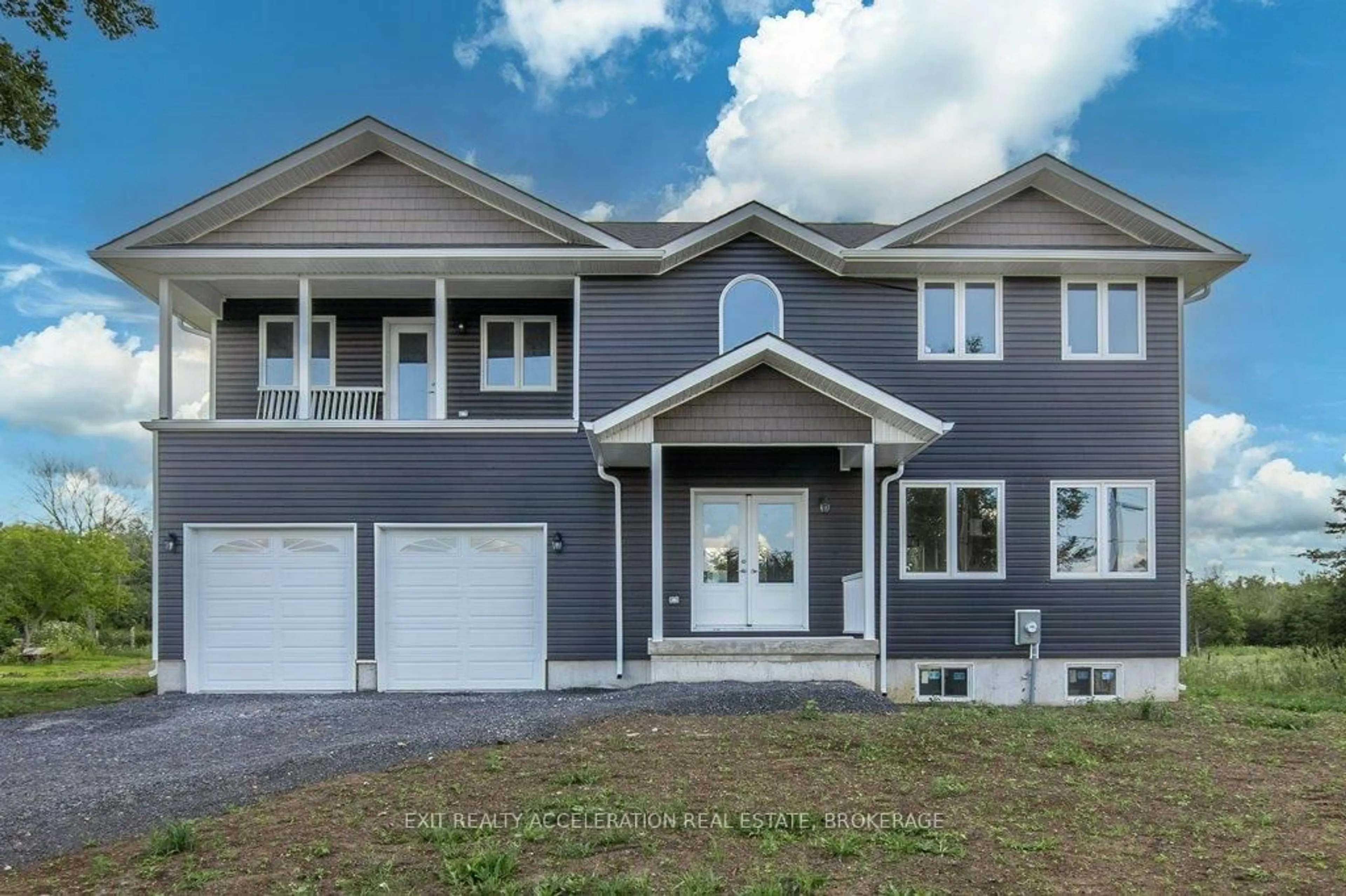 Home with vinyl exterior material, street for 3268 COUNTY RD 9, Napanee Ontario K7R 3K8