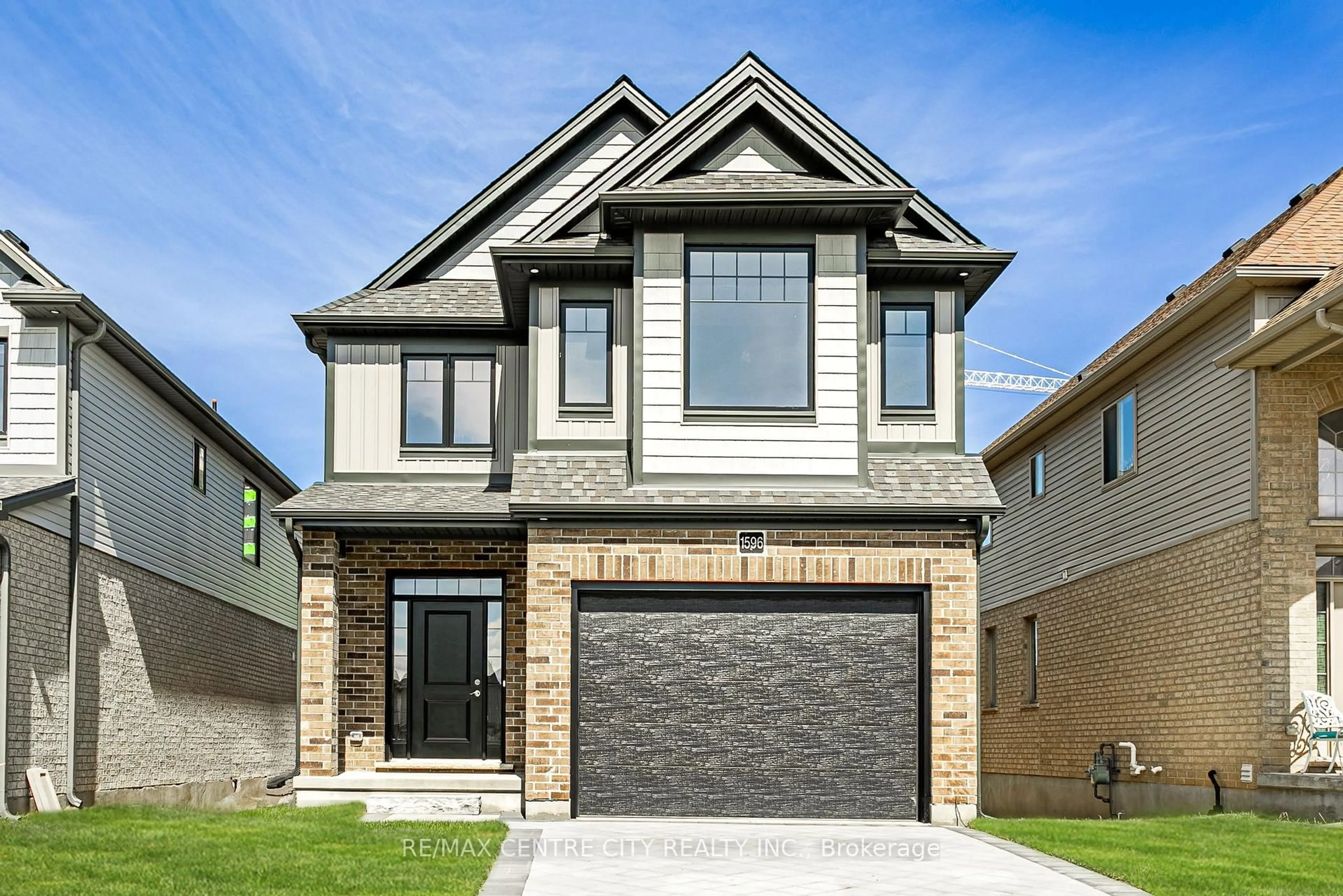 Home with brick exterior material, street for 1596 Noah Bend, London North Ontario N6G 5S1