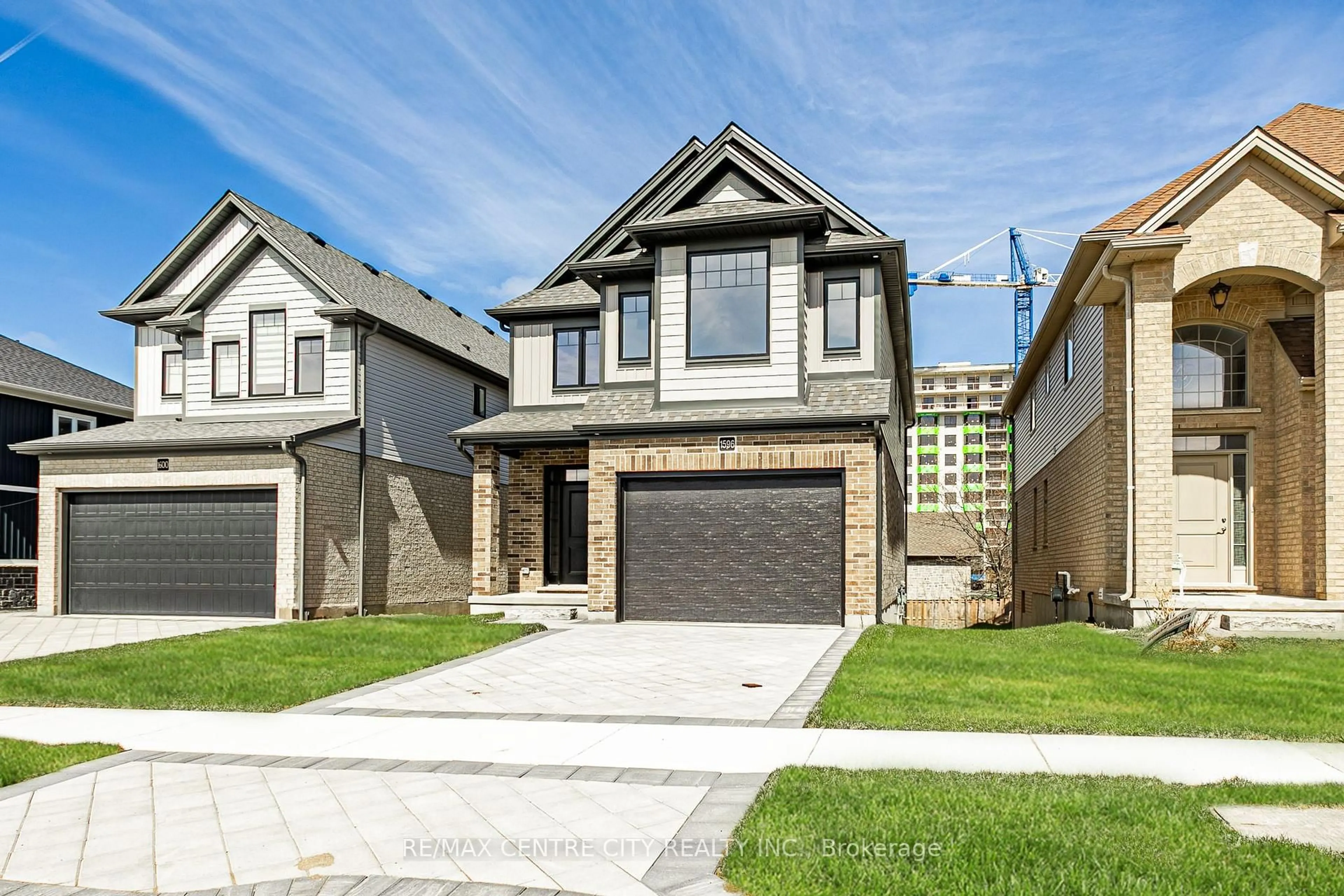 Home with brick exterior material, street for 1596 Noah Bend, London North Ontario N6G 5S1