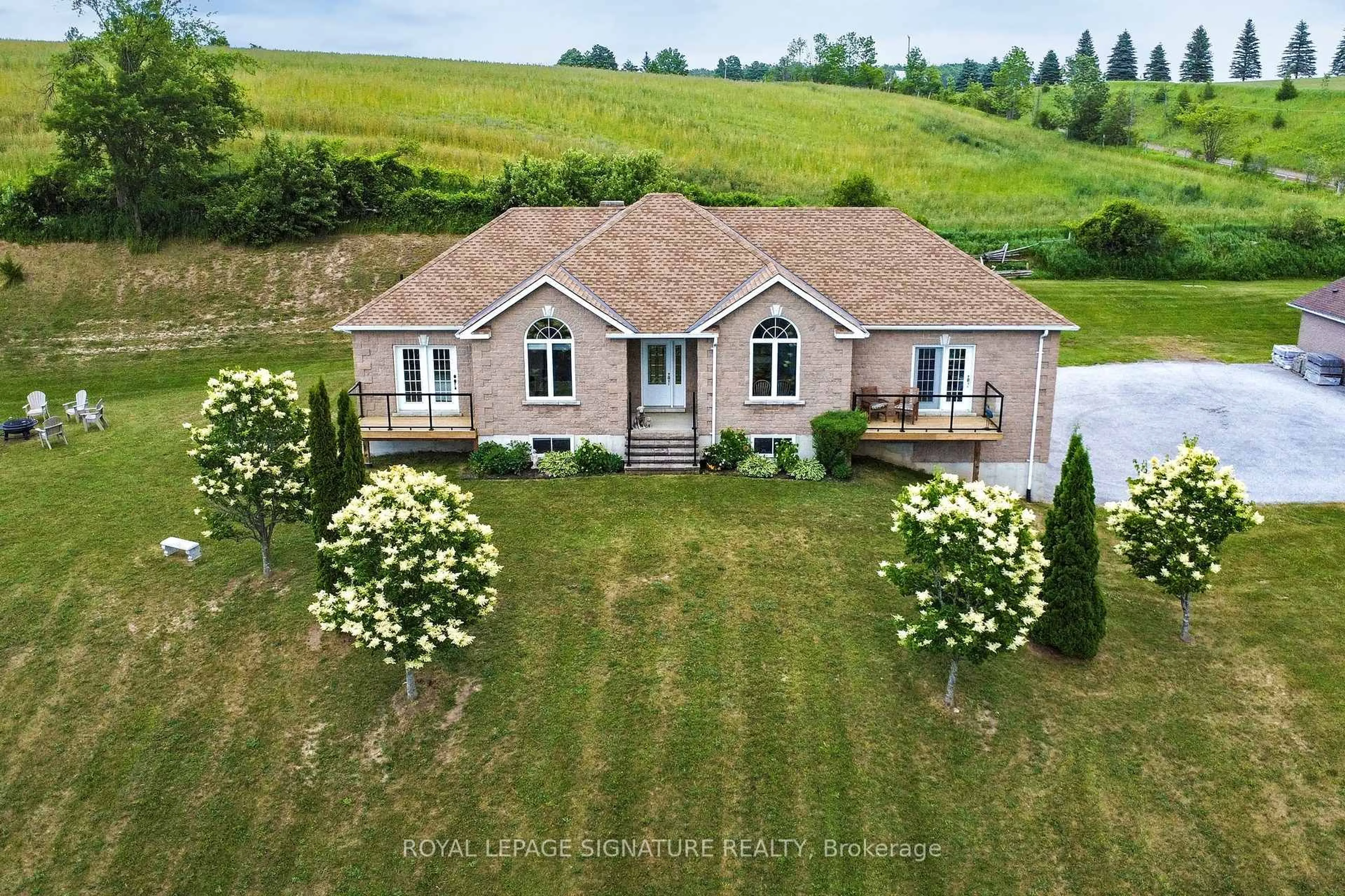 A pic from outside/outdoor area/front of a property/back of a property/a pic from drone, unknown for 4 Concession Rd 8, Trent Hills Ontario K0K 3K0