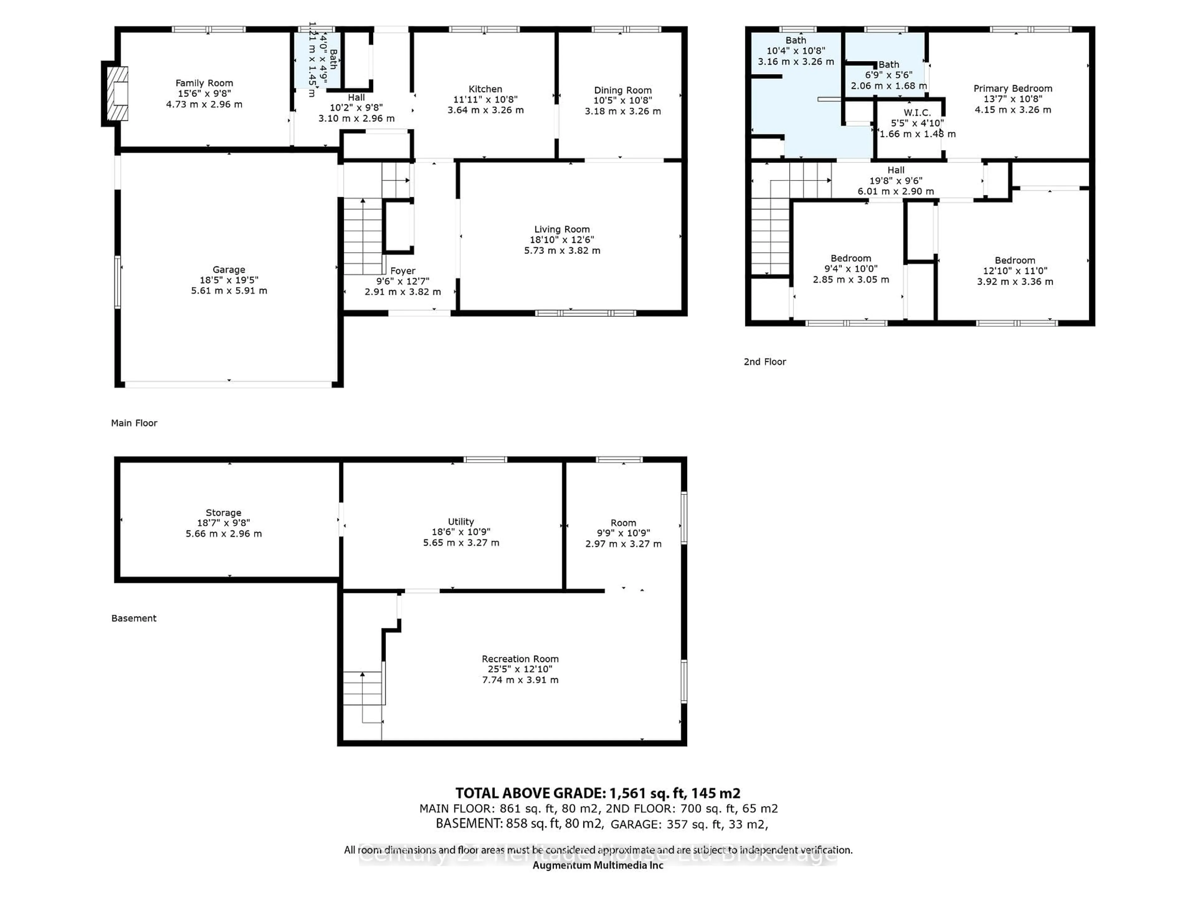 Floor plan for 10 Grenville St, Ingersoll Ontario N5C 3N3