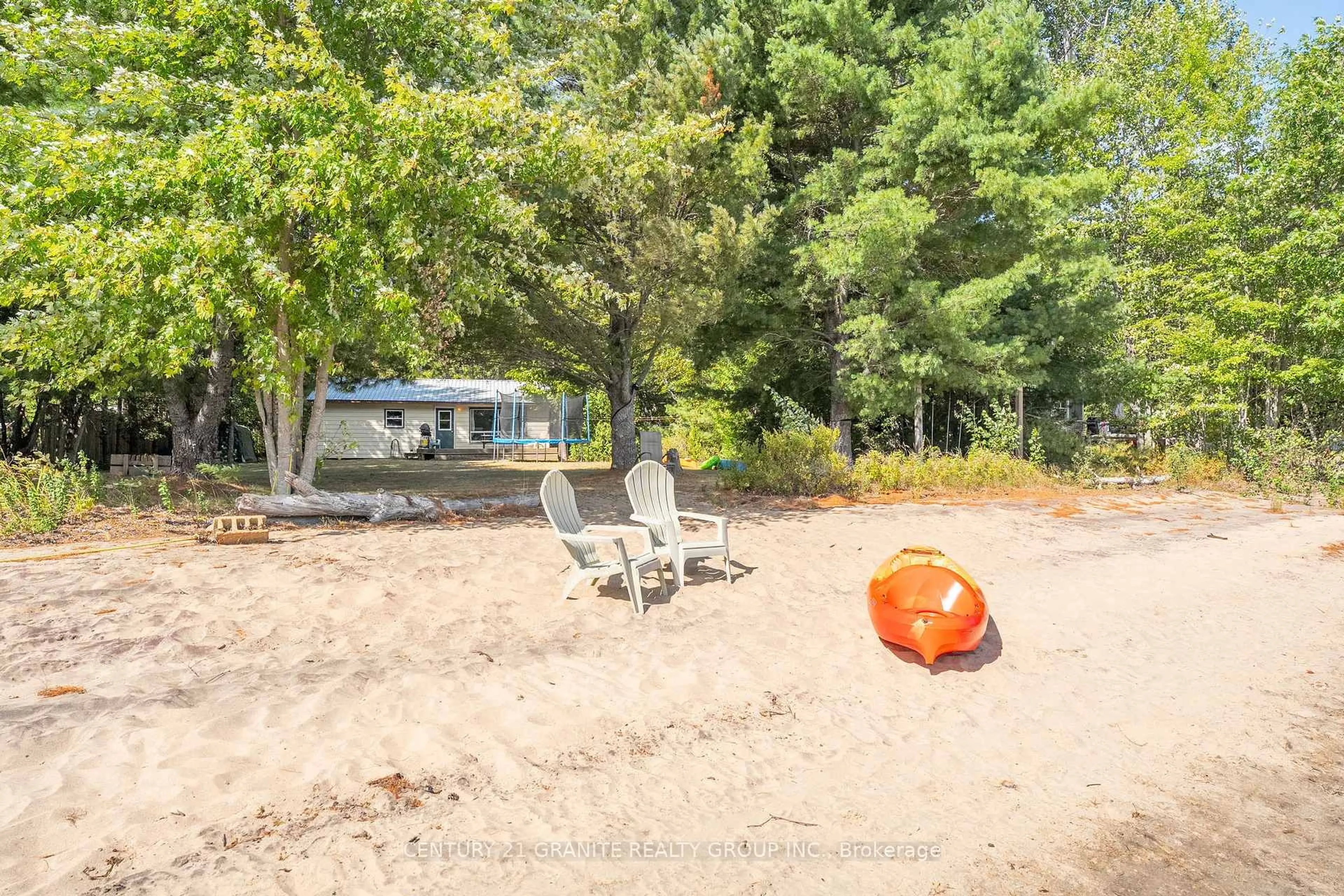 Patio, water/lake/river/ocean view for 920 Papineau Lake Rd, Maple Leaf Ontario K0L 2R0