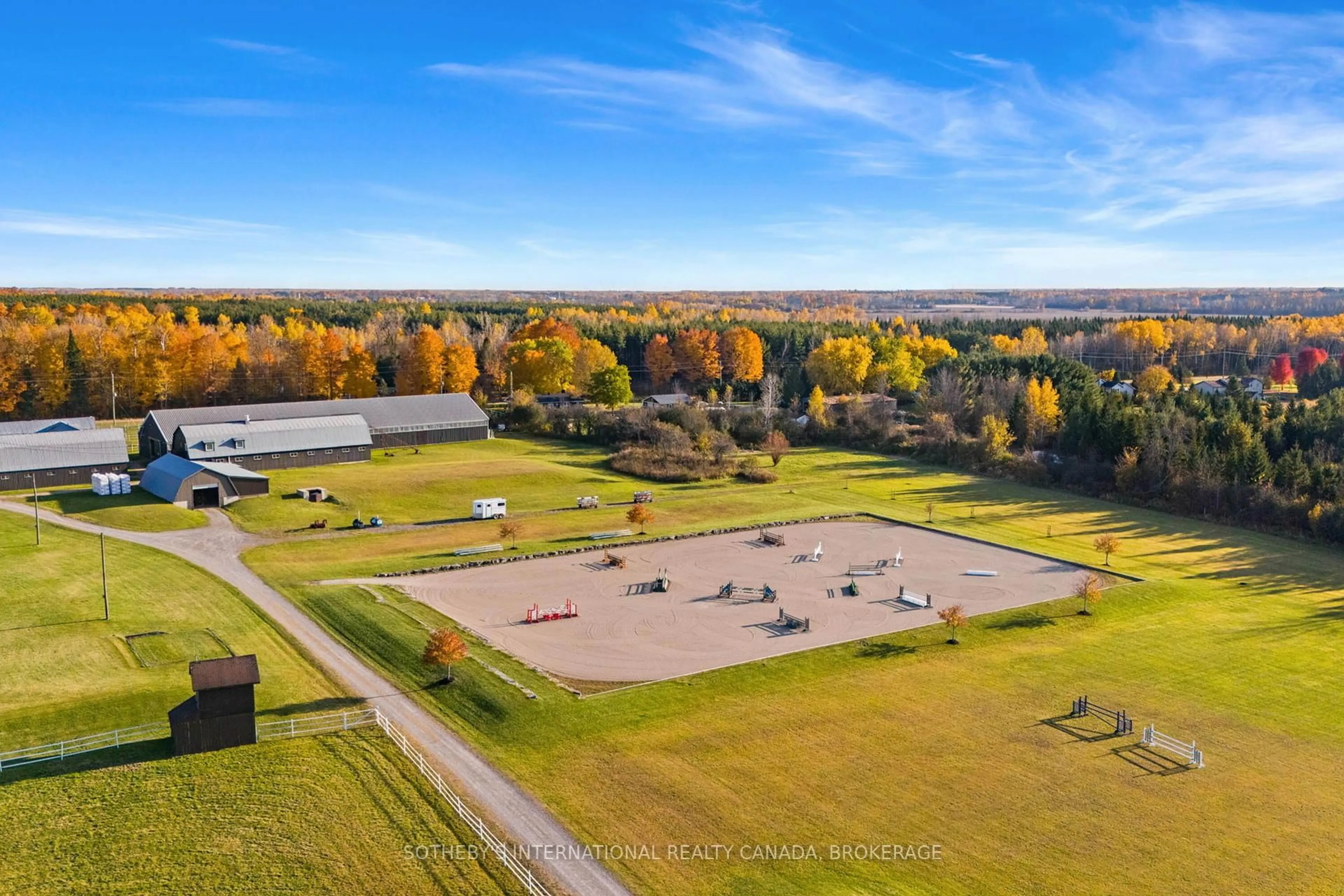 A pic from outside/outdoor area/front of a property/back of a property/a pic from drone, mountain view for 1525 SCOTCH LINE Rd, North Grenville Ontario K0G 1S0