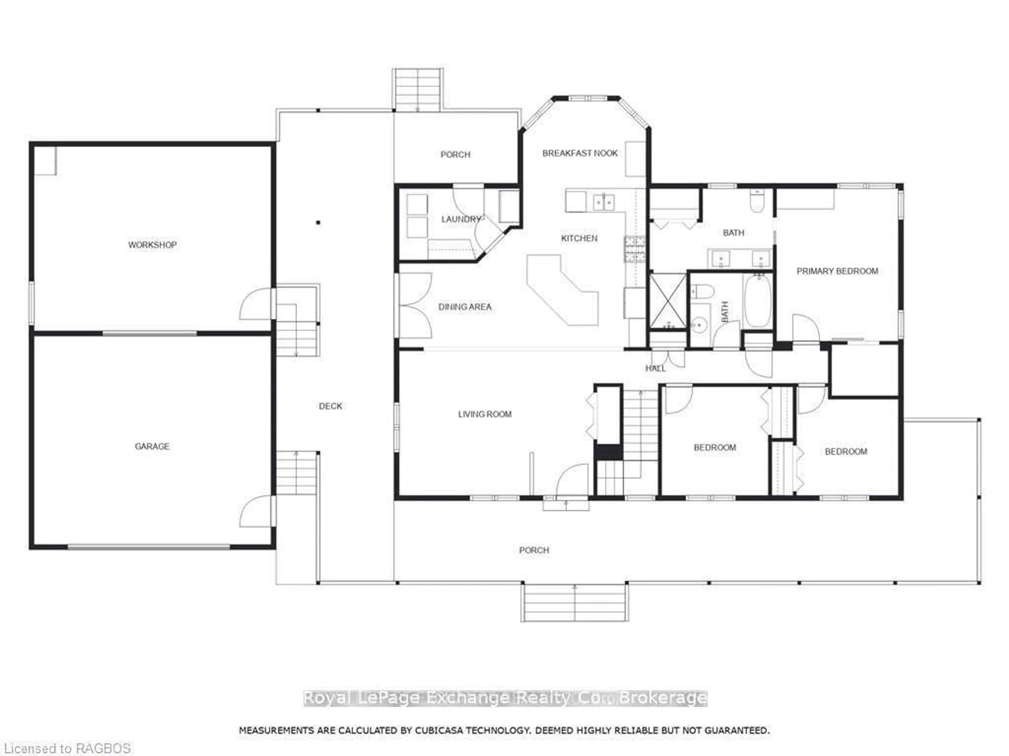 Floor plan for 615 Cayuga Cres, Huron-Kinloss Ontario N2Z 2X3