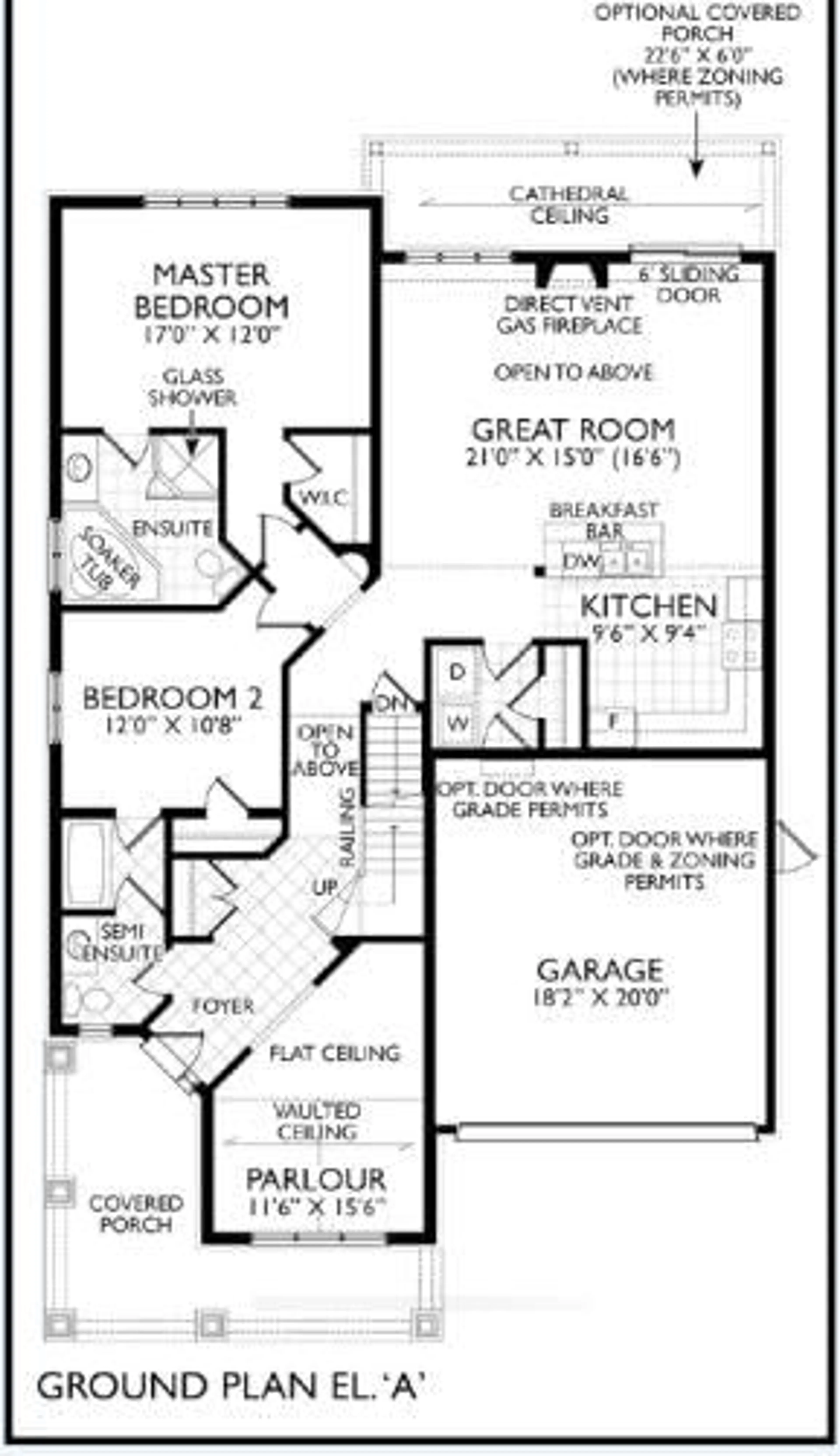 Floor plan for Lot 20 The Preserve Rd, Bancroft Ontario K0L 1C0