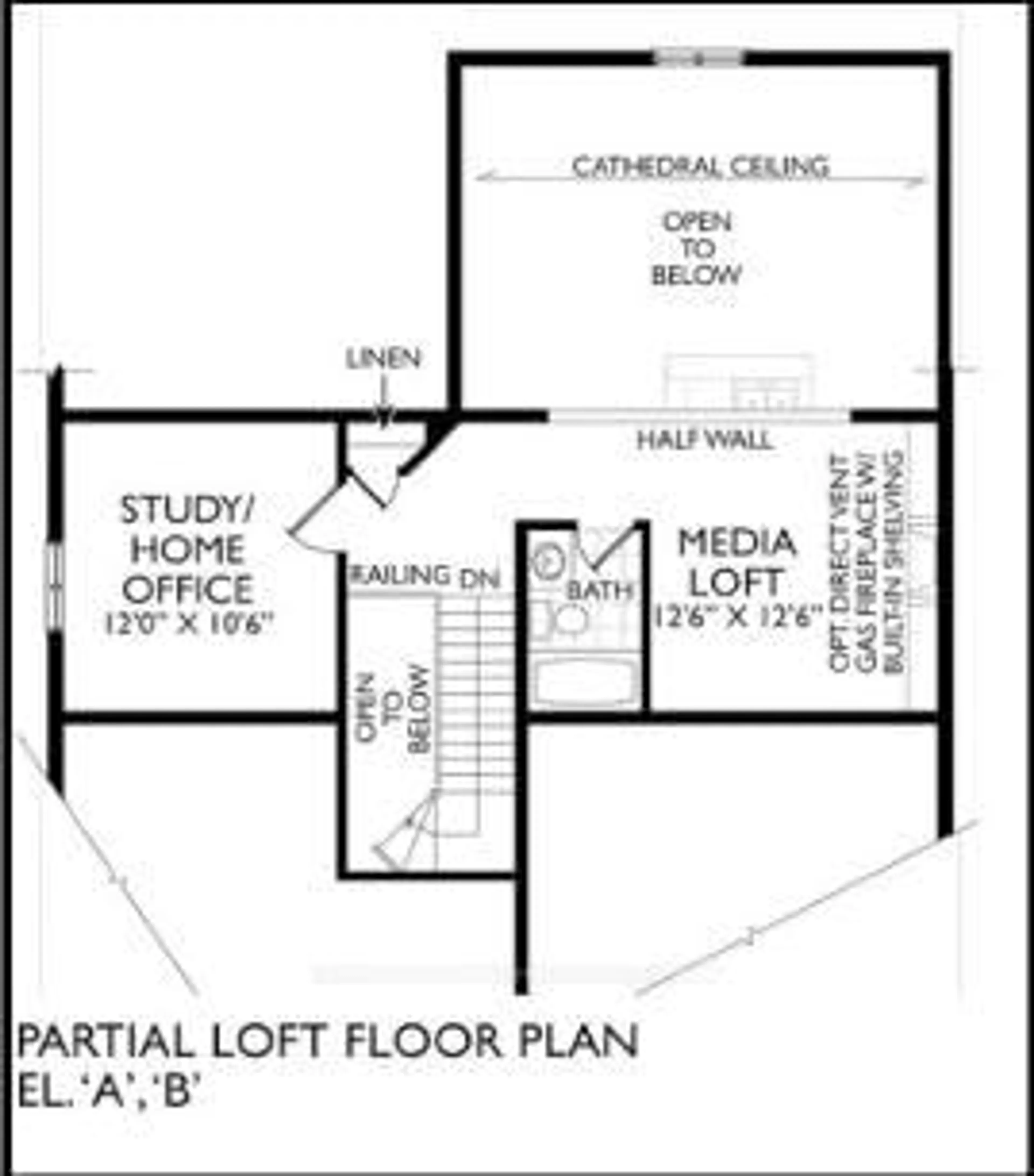 Floor plan for Lot 20 The Preserve Rd, Bancroft Ontario K0L 1C0