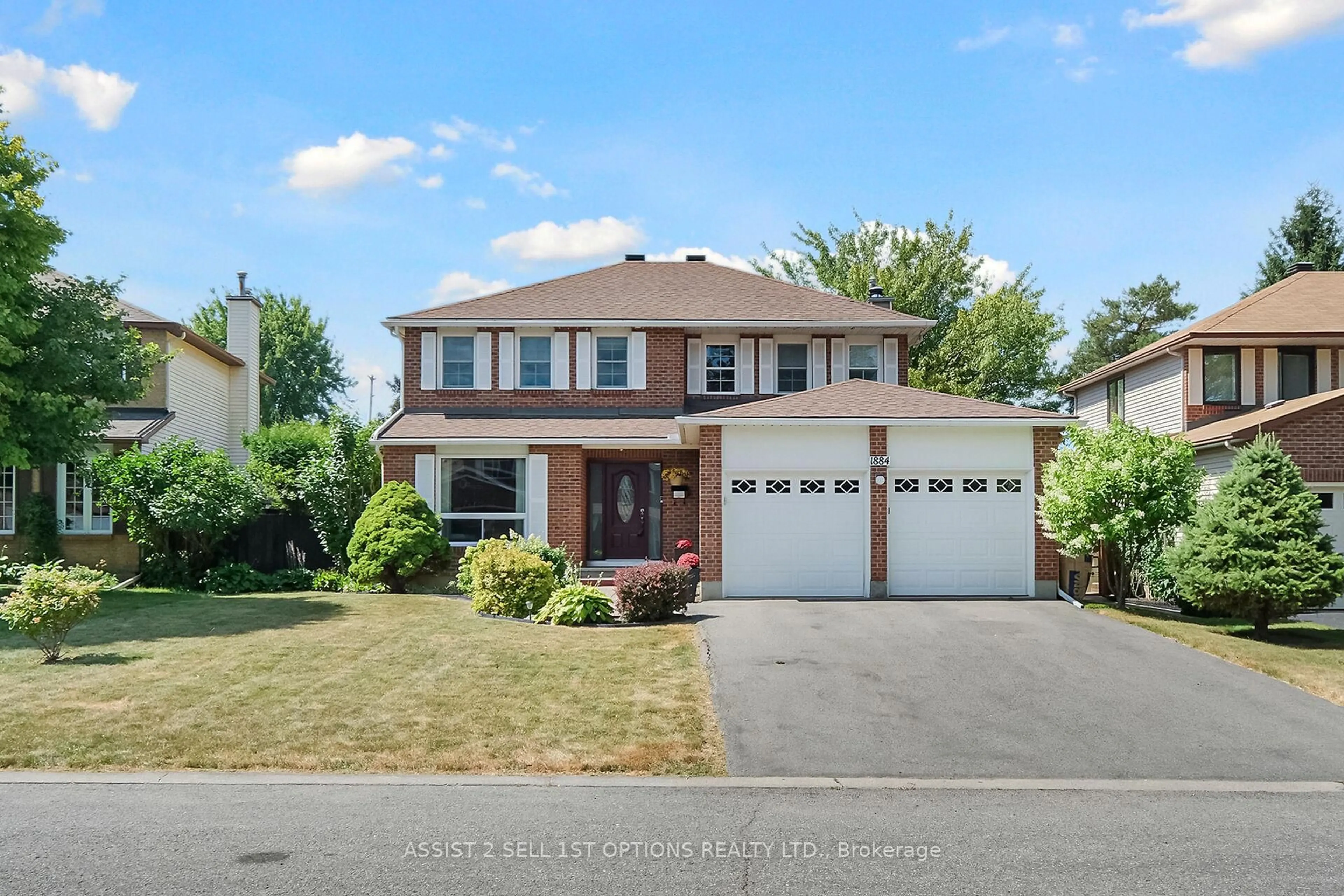 Home with brick exterior material, street for 1884 Chaine Crt, Ottawa Ontario K1C 2N3