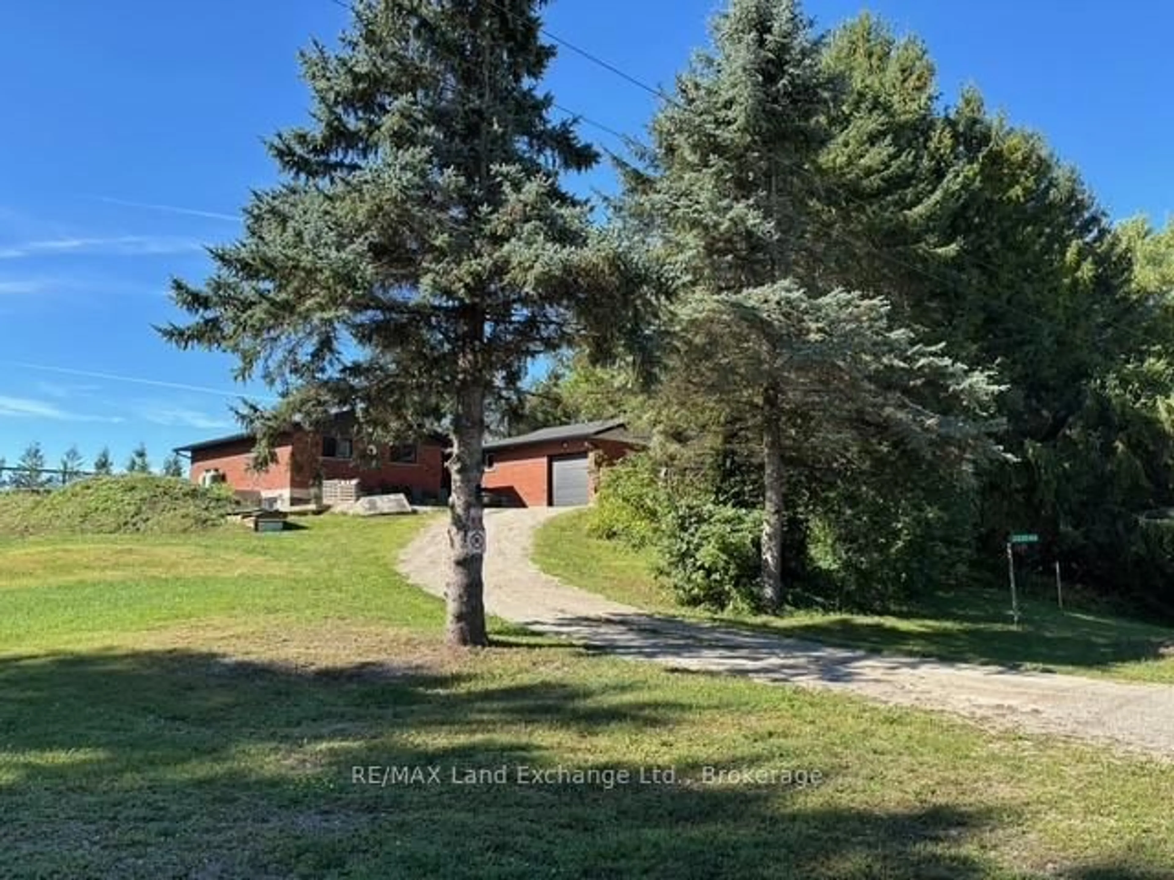 A pic from outside/outdoor area/front of a property/back of a property/a pic from drone, forest/trees view for 261046 Concession 18 Concession, West Grey Ontario N4N 3C1