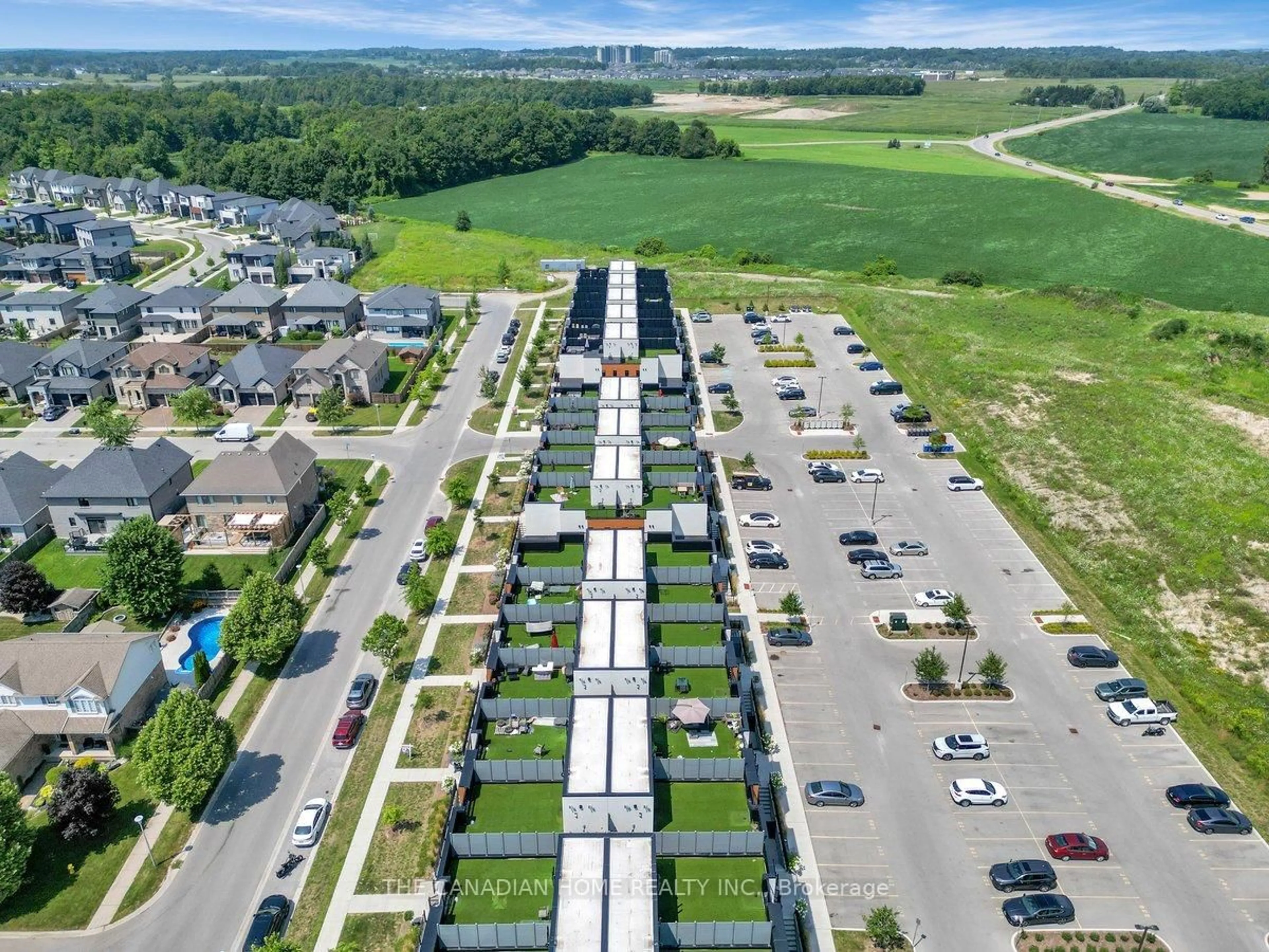 A pic from outside/outdoor area/front of a property/back of a property/a pic from drone, street for 3900 Savoy St #159, London South Ontario N6P 0E9