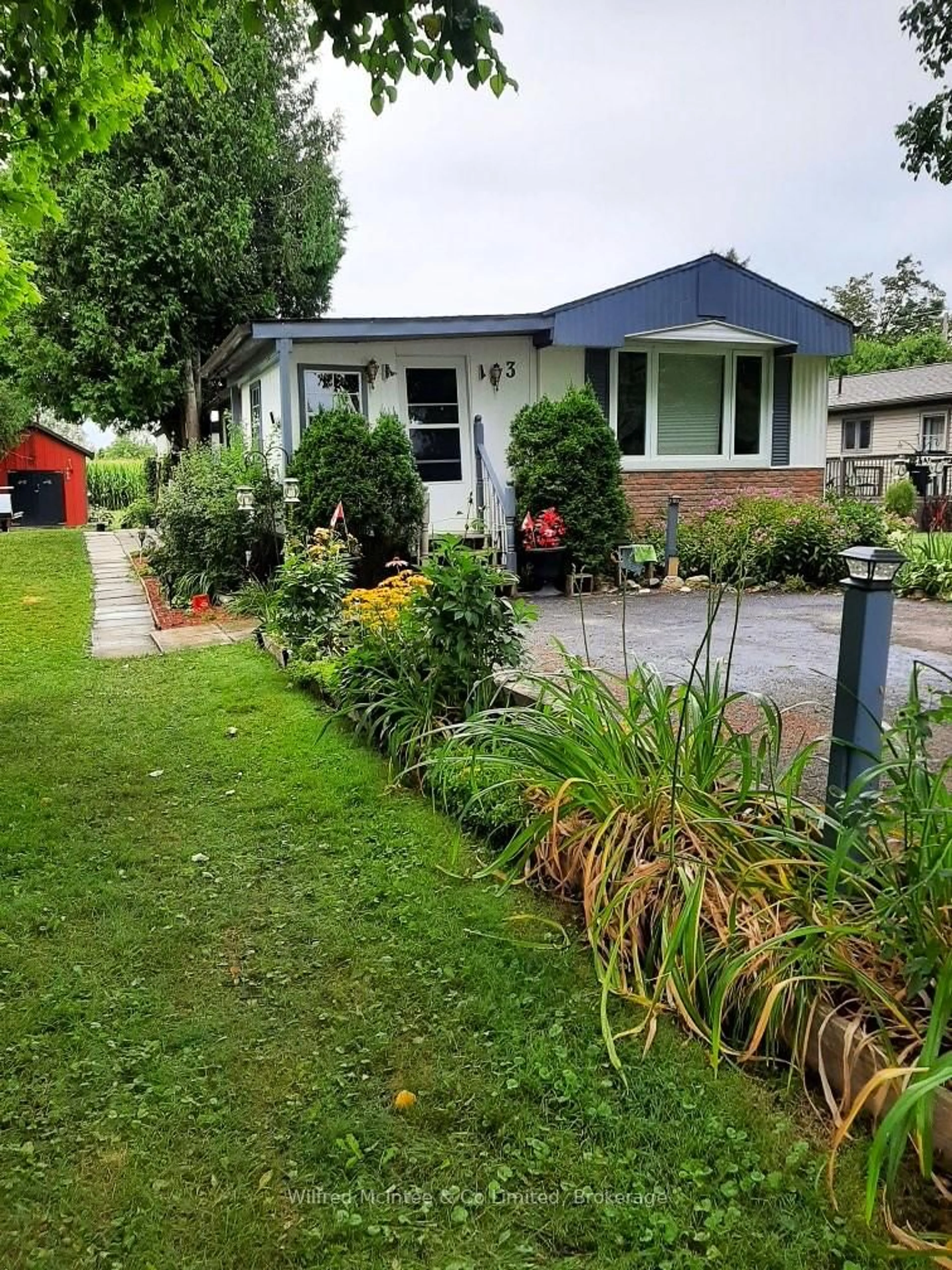 A pic from outside/outdoor area/front of a property/back of a property/a pic from drone, street for 302694 Douglas St #3, West Grey Ontario N0G 1R0