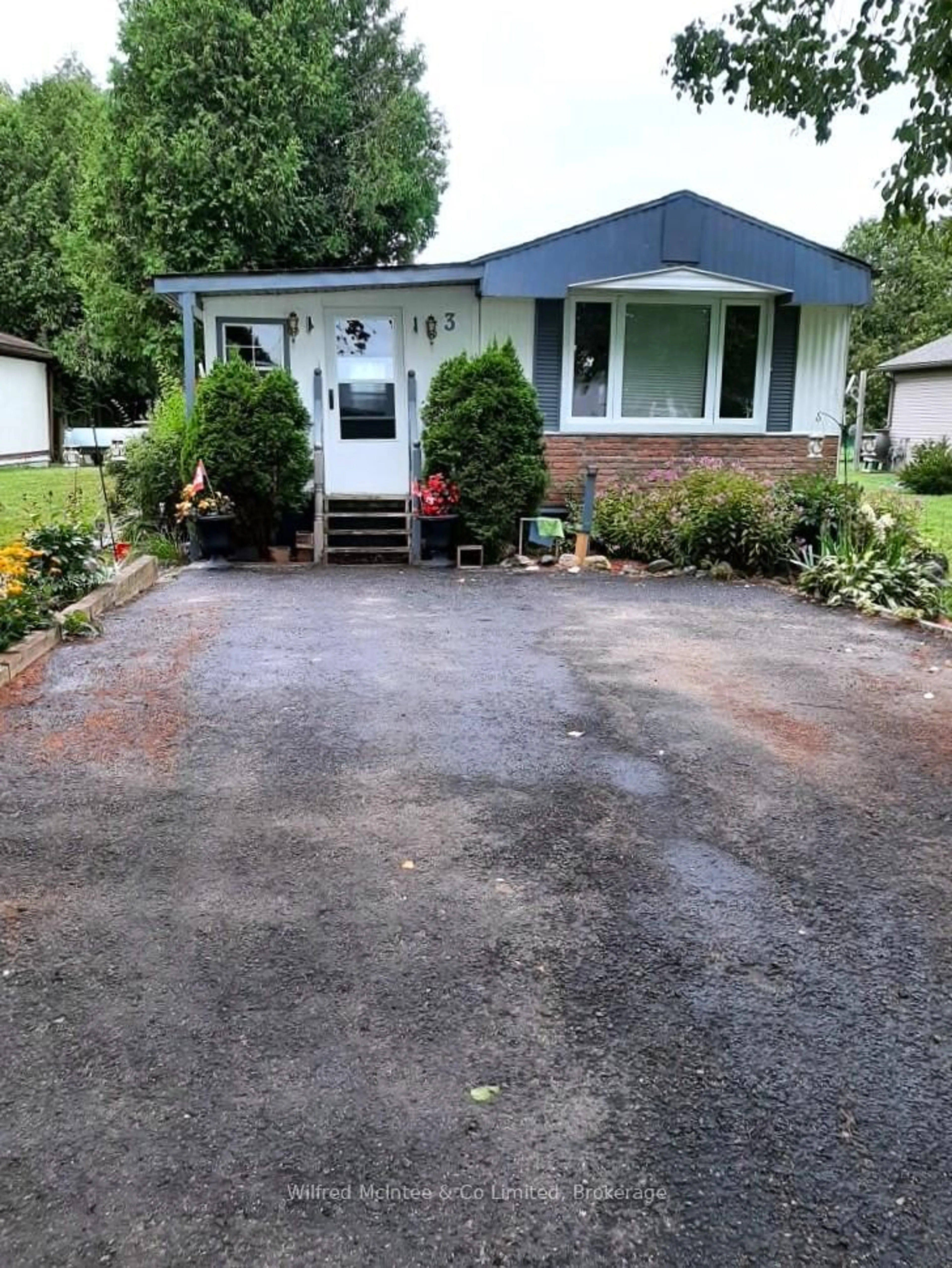 A pic from outside/outdoor area/front of a property/back of a property/a pic from drone, street for 302694 Douglas St #3, West Grey Ontario N0G 1R0