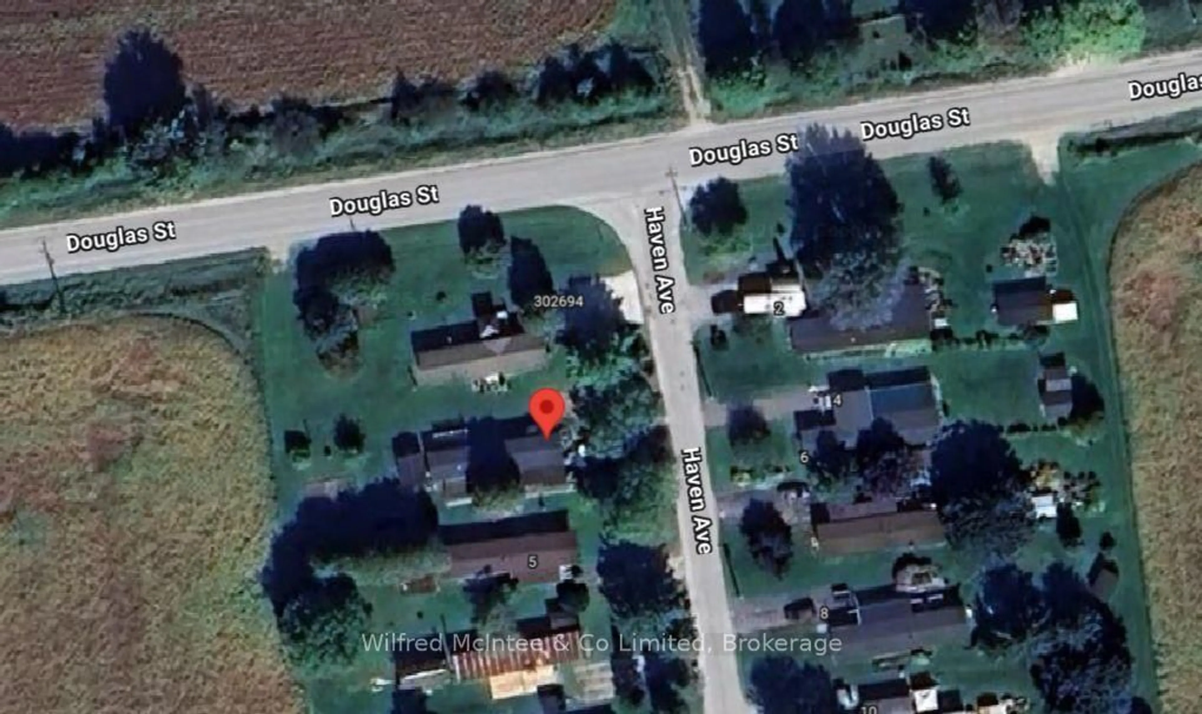 A pic from outside/outdoor area/front of a property/back of a property/a pic from drone, street for 302694 Douglas St #3, West Grey Ontario N0G 1R0