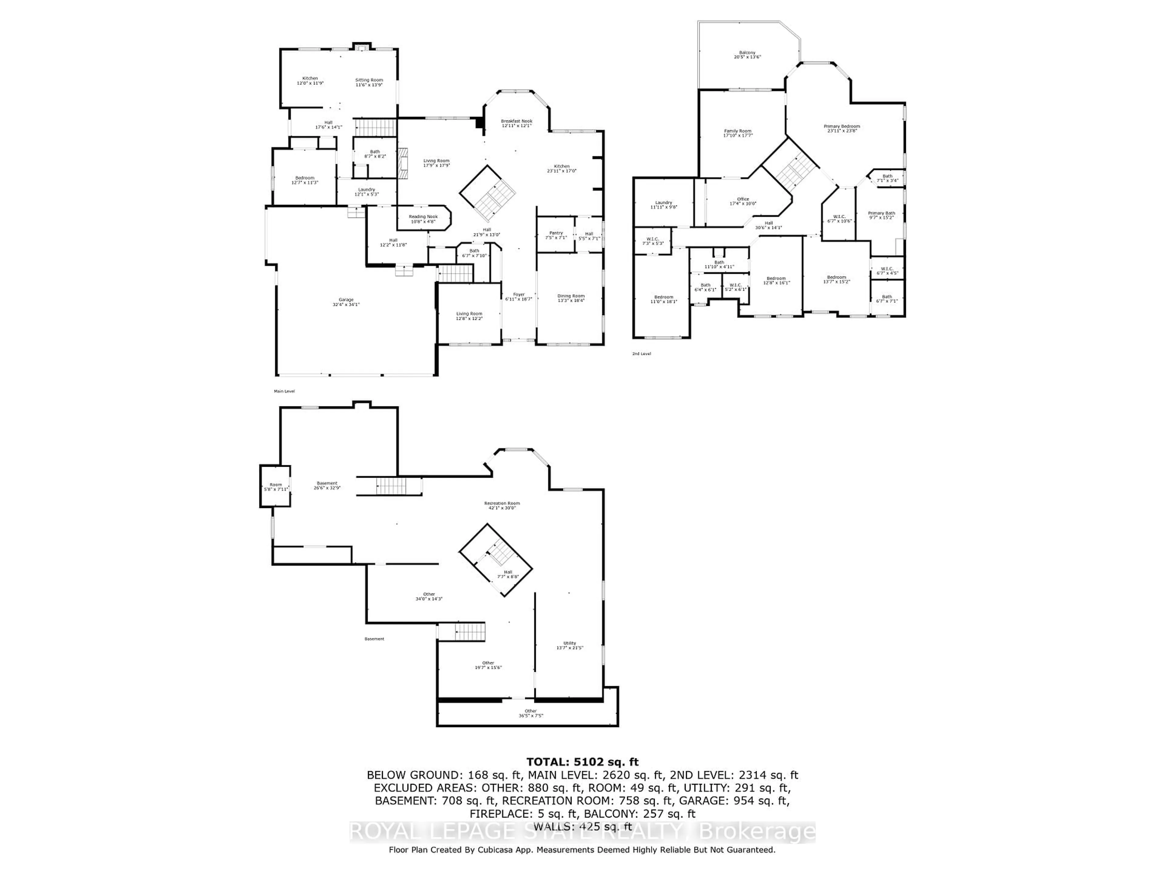 Floor plan for 43 Third Rd, Hamilton Ontario L8J 3J5