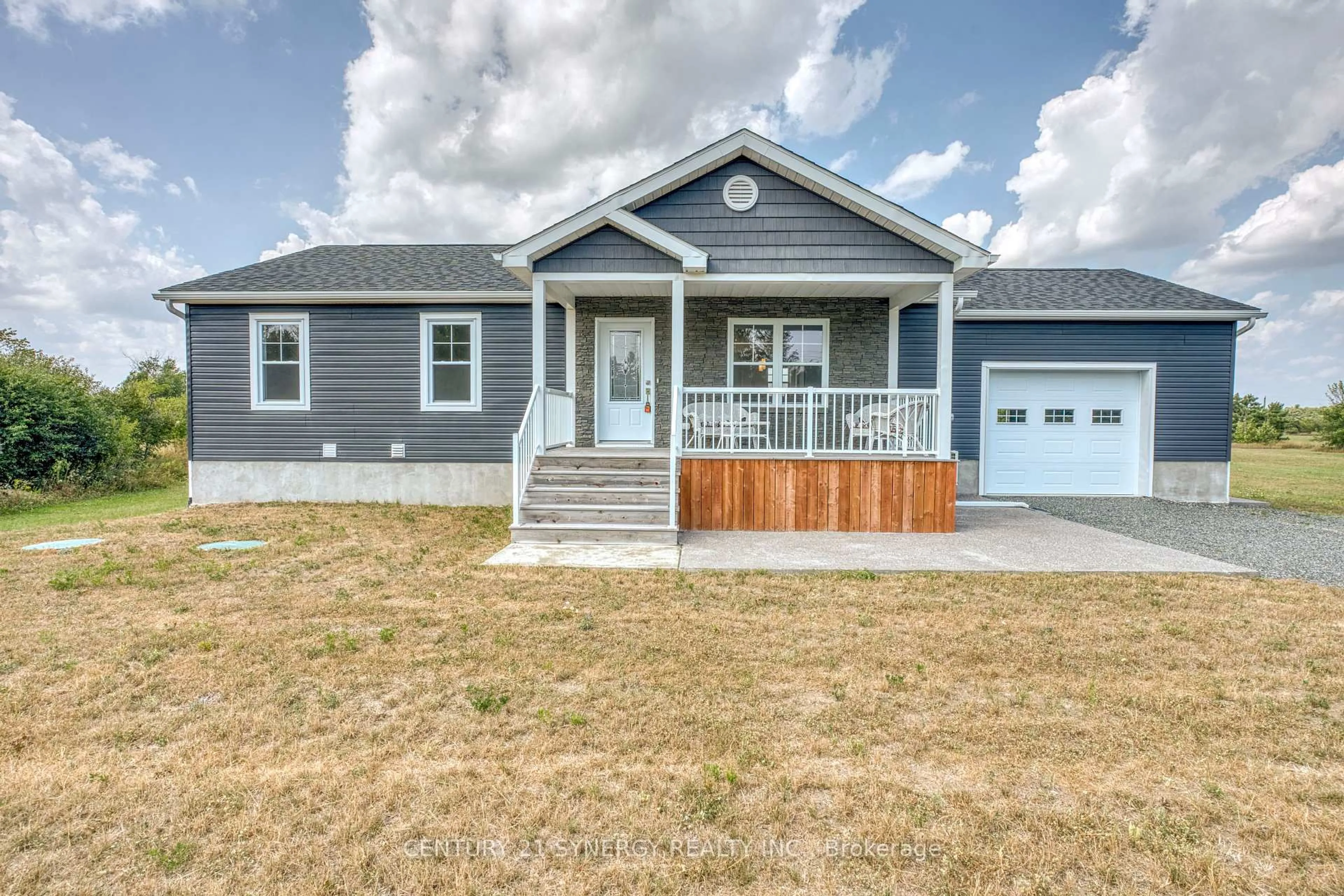 Home with vinyl exterior material, street for 938 Drummond Concession 1 Concession, Perth Ontario K7H 3C3