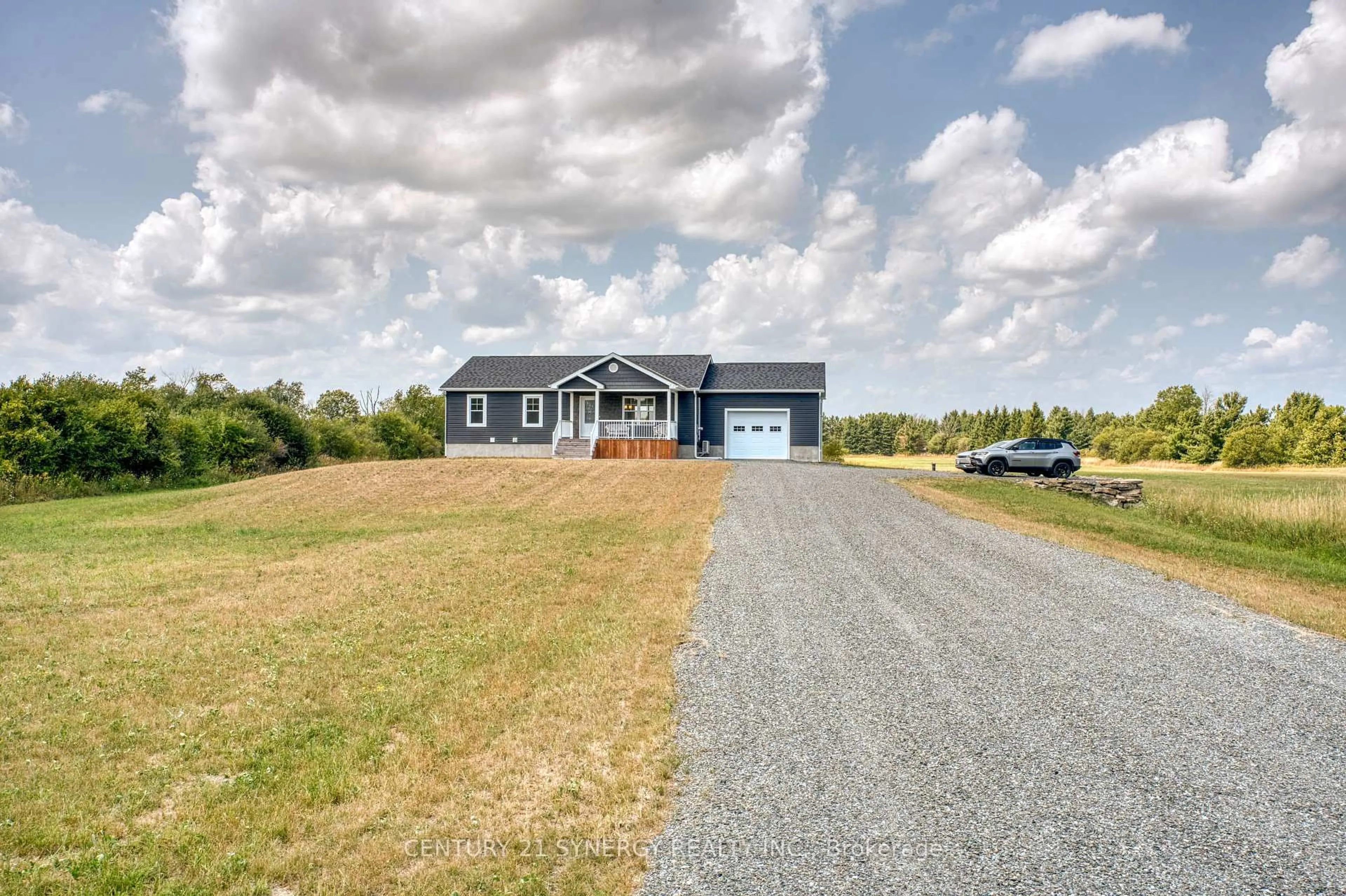 A pic from outside/outdoor area/front of a property/back of a property/a pic from drone, street for 938 Drummond Concession 1 Concession, Perth Ontario K7H 3C3