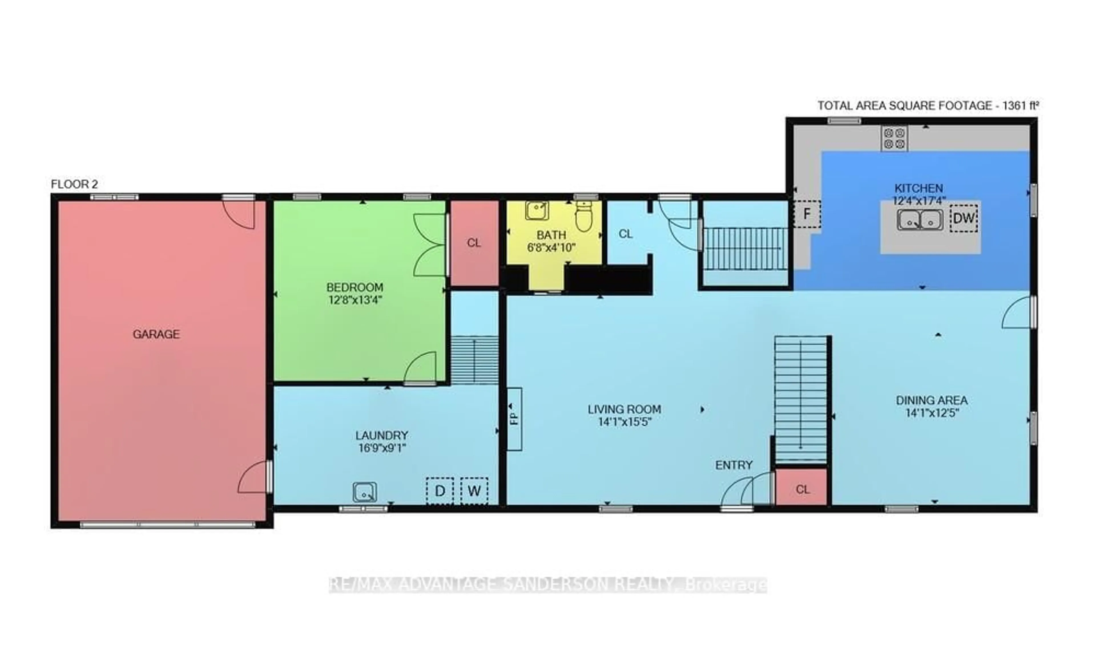 Floor plan for 22524 Vanneck Rd, Middlesex Centre Ontario N0M 2A0