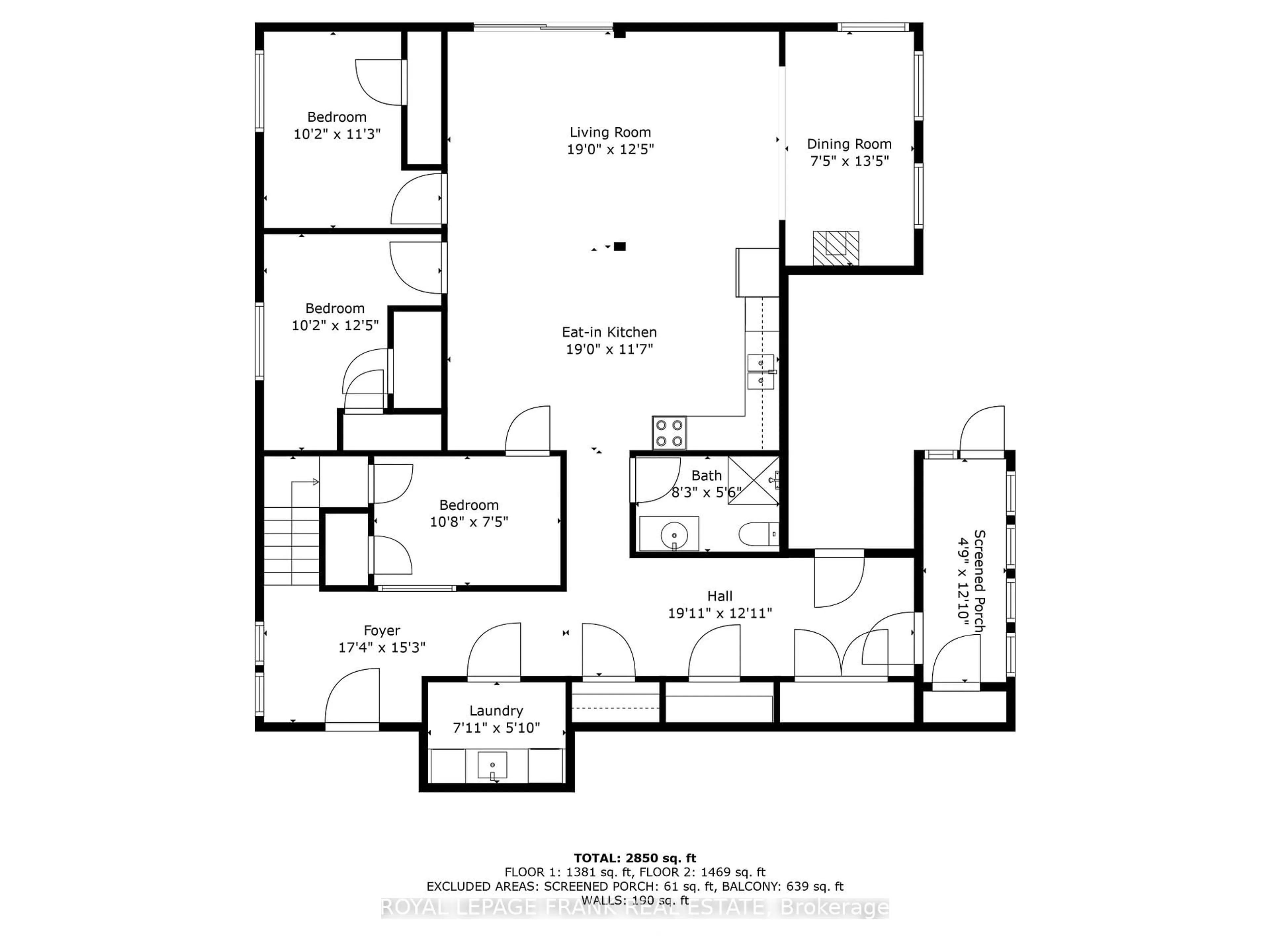 Floor plan for 230-232 Lake Dalrymple Rd, Kawartha Lakes Ontario L0K 1W0