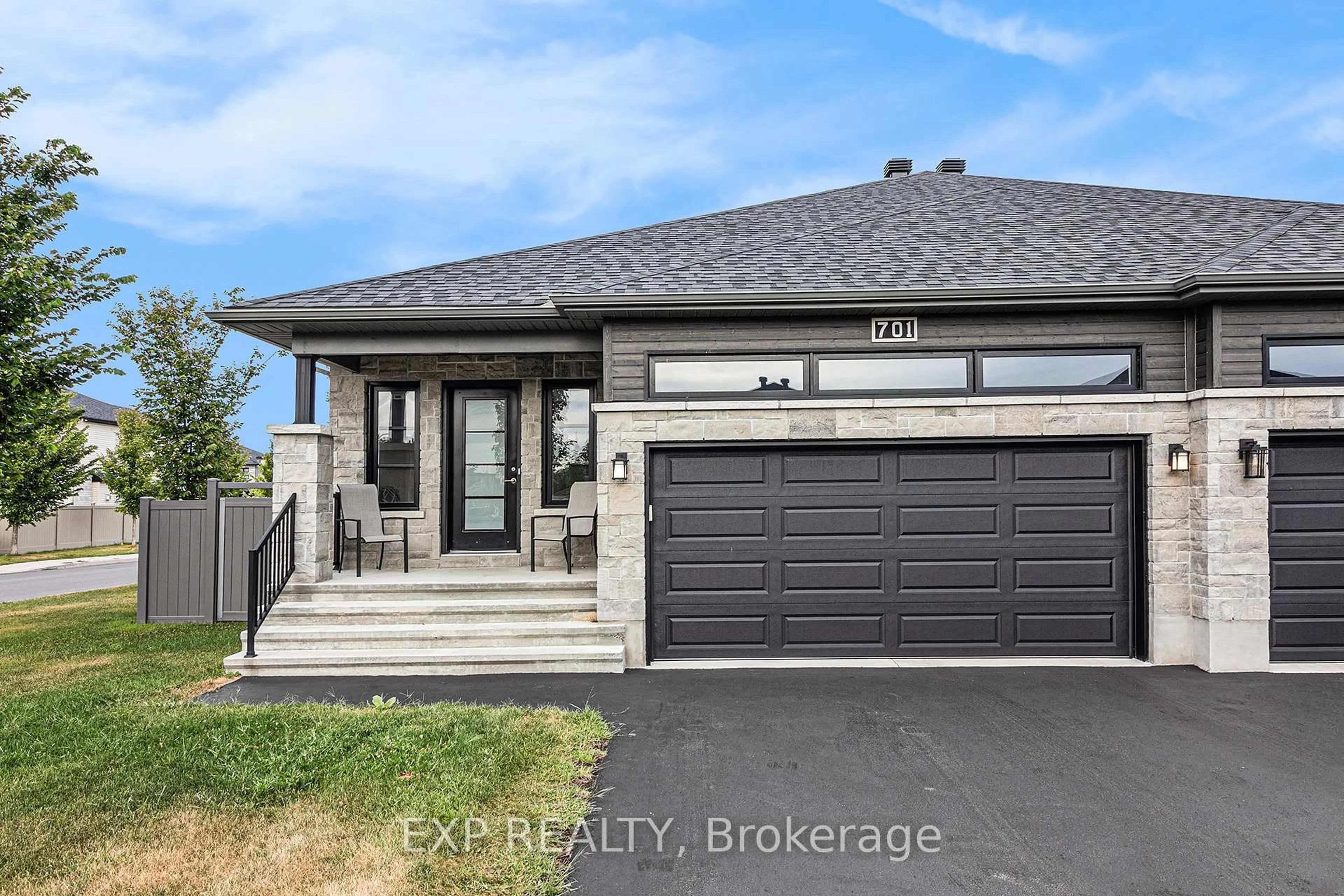 Home with brick exterior material, street for 701 Azure St, Russell Ontario K4R 0E5