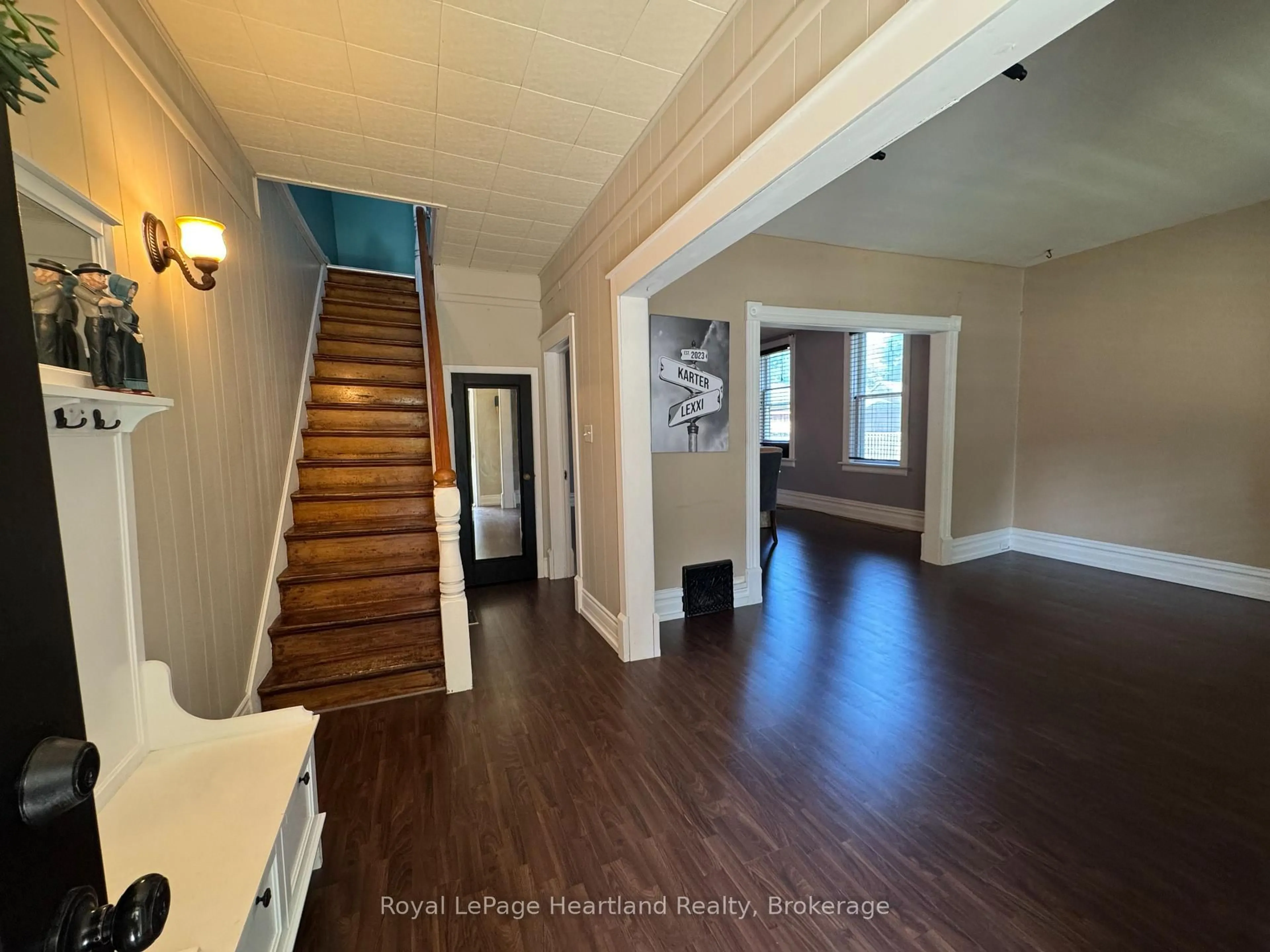 Indoor entryway for 57 West William St, Huron East Ontario N0K 1W0