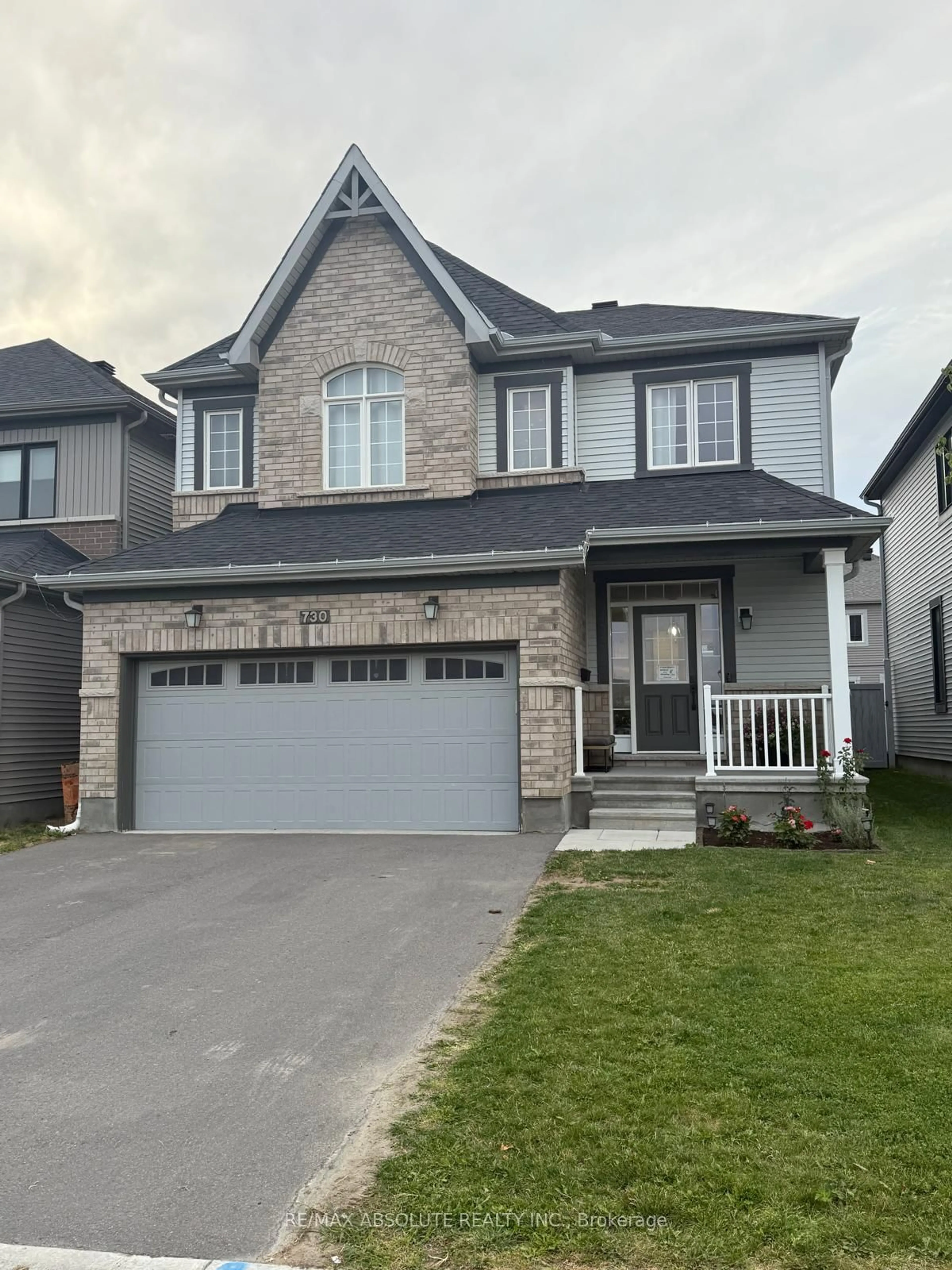 Home with brick exterior material, street for 730 Perseus Ave, Ottawa Ontario K2J 6V8