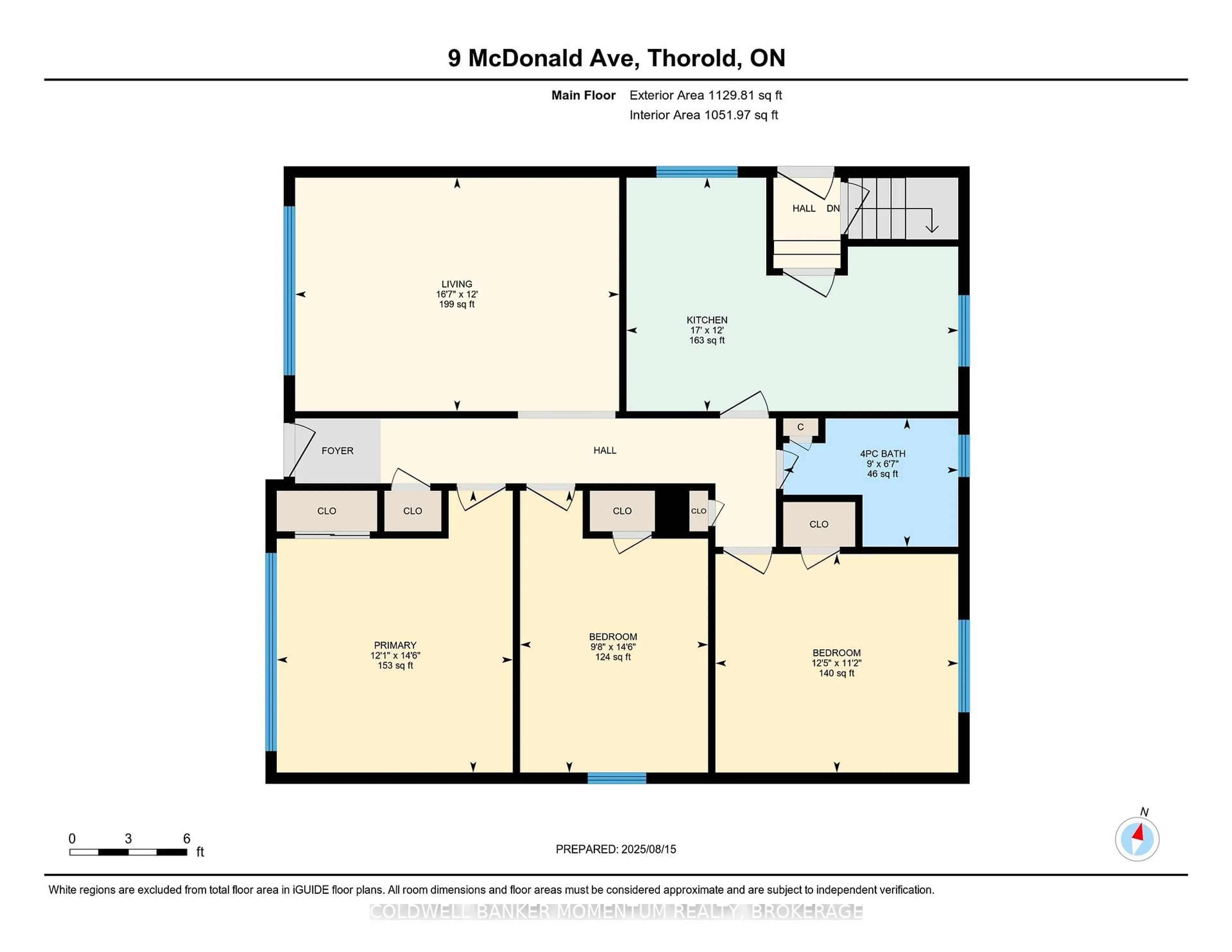 Floor plan for 9 Mcdonald Ave, Thorold Ontario L2V 3E3