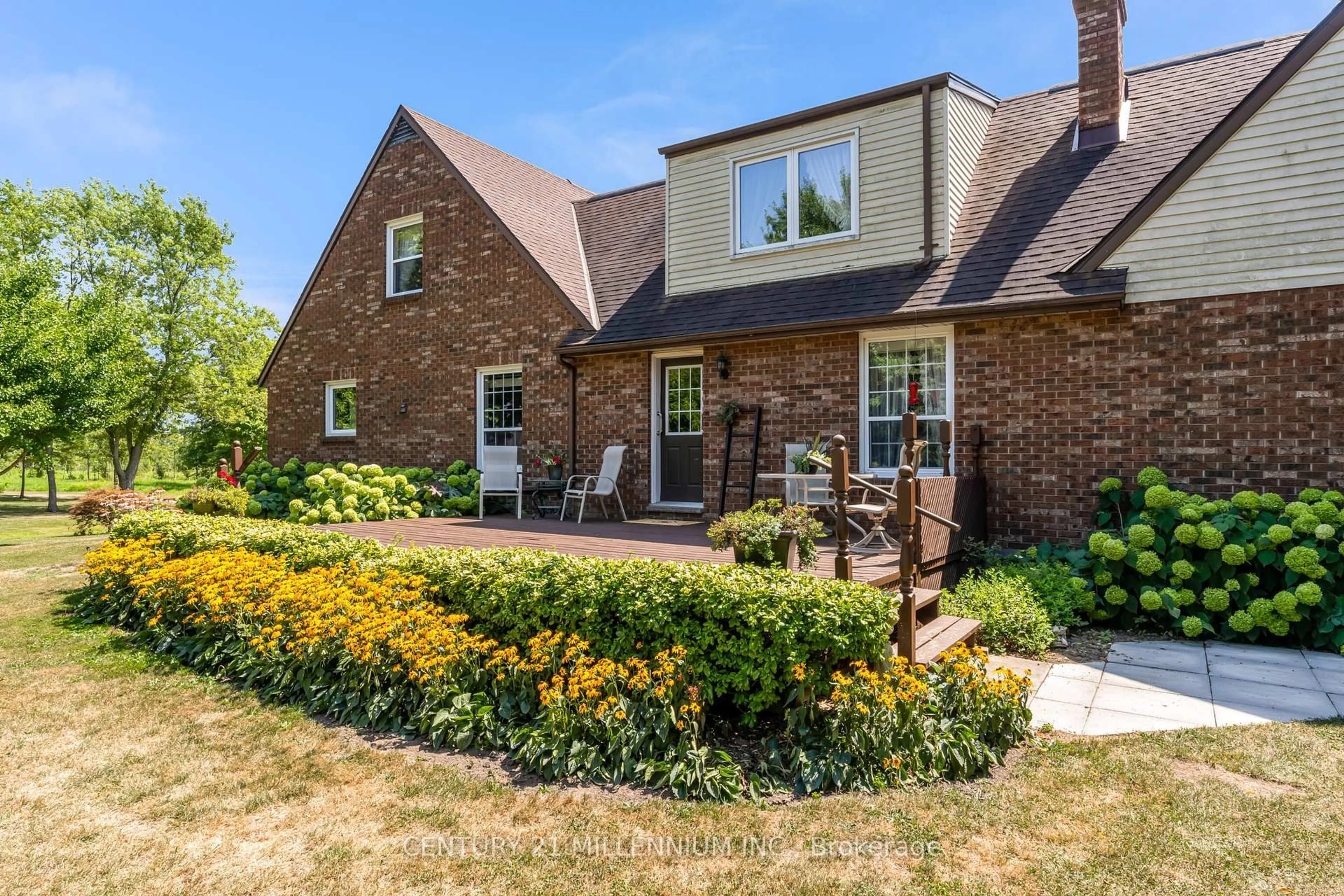 Home with brick exterior material, street for 40764 Forks Rd, Wainfleet Ontario L0S 1V0
