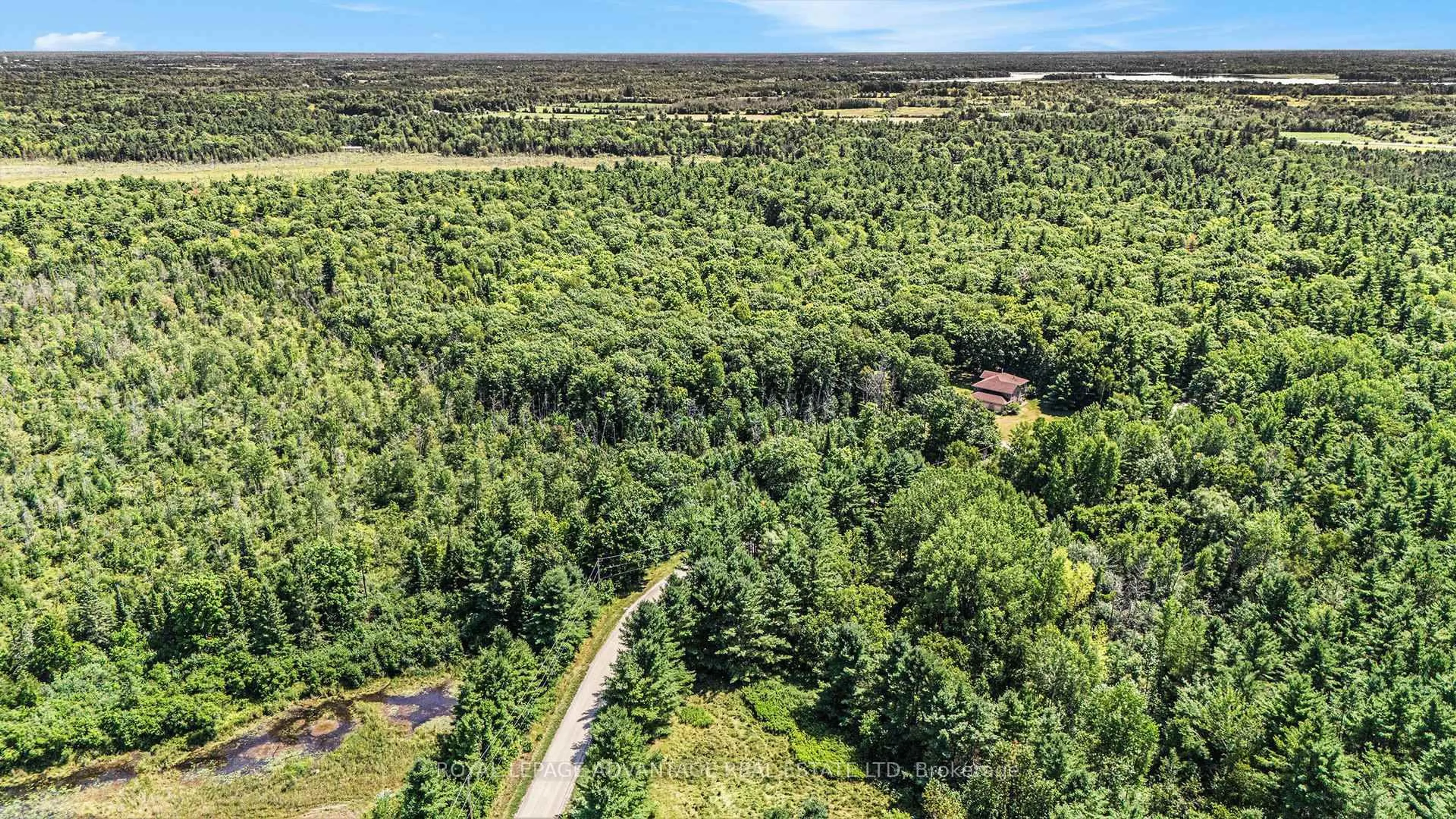 A pic from outside/outdoor area/front of a property/back of a property/a pic from drone, forest/trees view for 334 Station Rd, Smiths Falls Ontario K7A 4S4