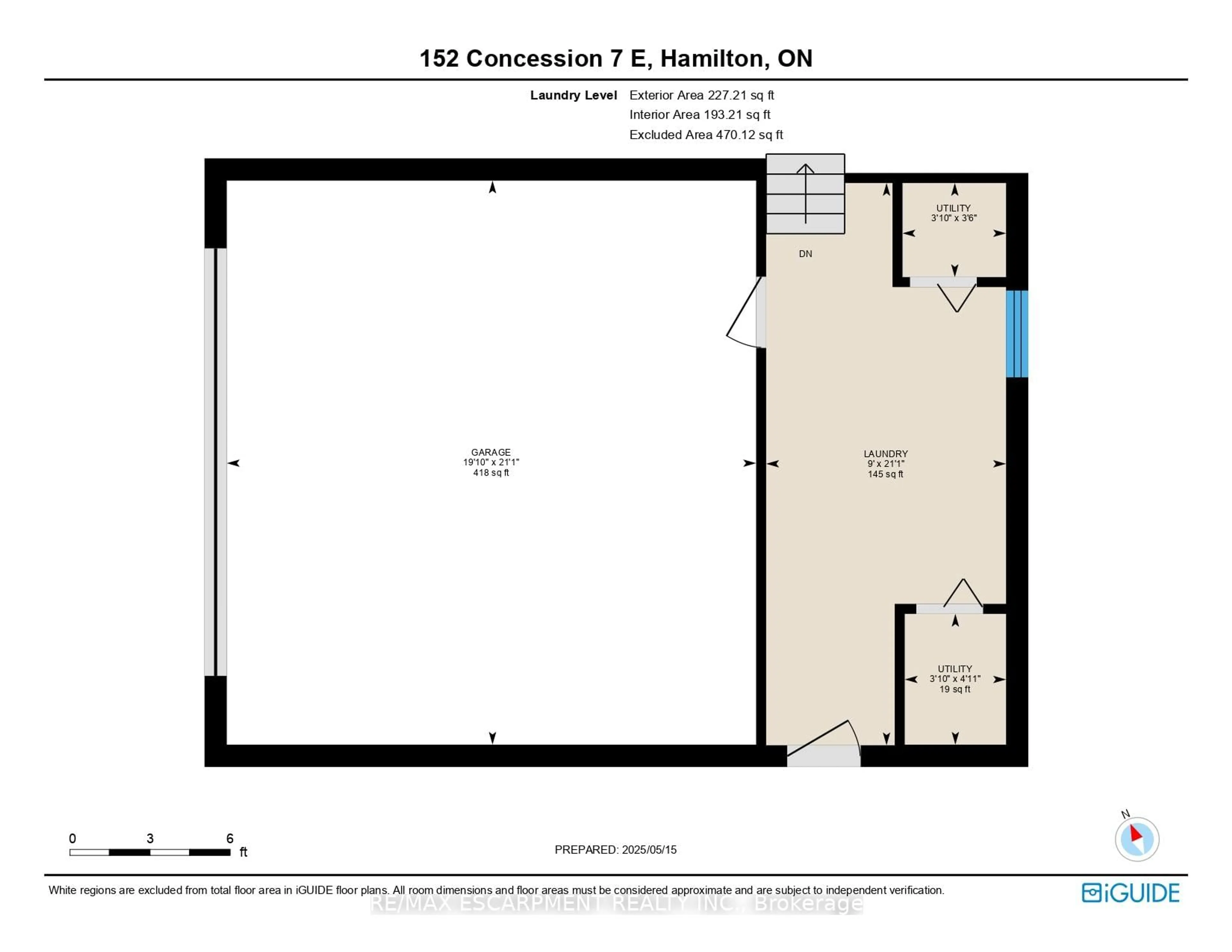 Floor plan for 152 Concession 7 Rd, Hamilton Ontario L0R 1V0