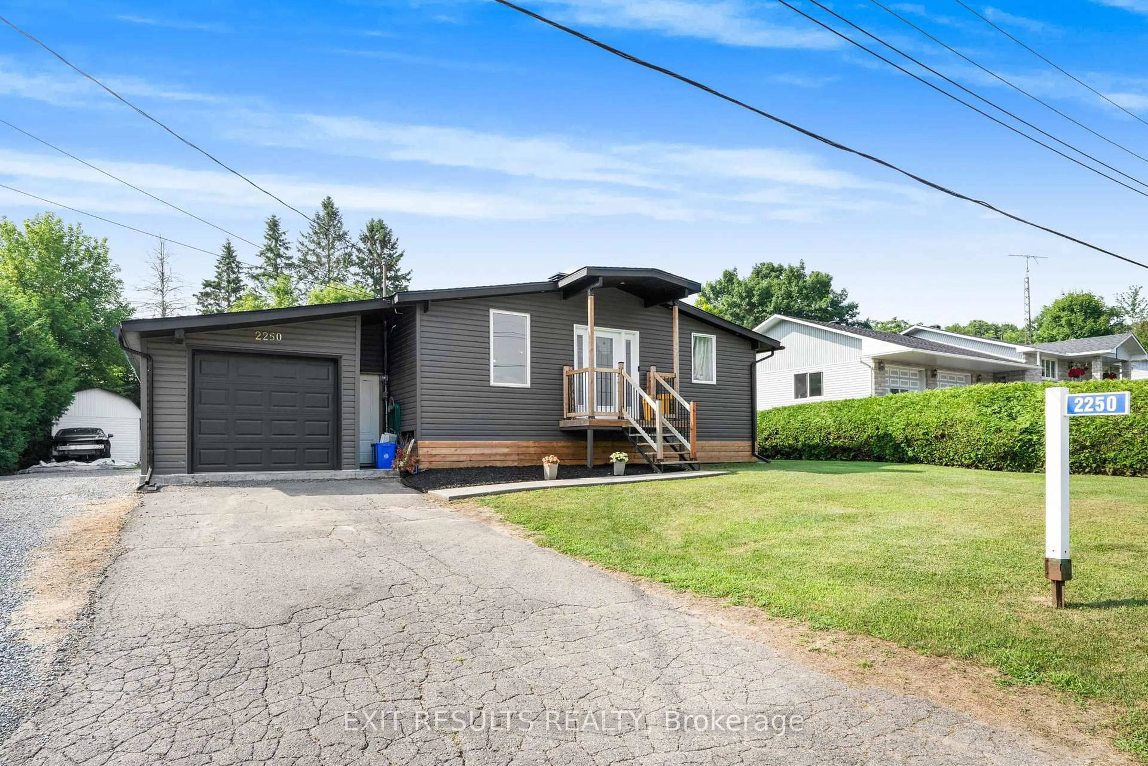 Home with vinyl exterior material, street for 2250 Lapointe St, Clarence-Rockland Ontario K0A 1E0