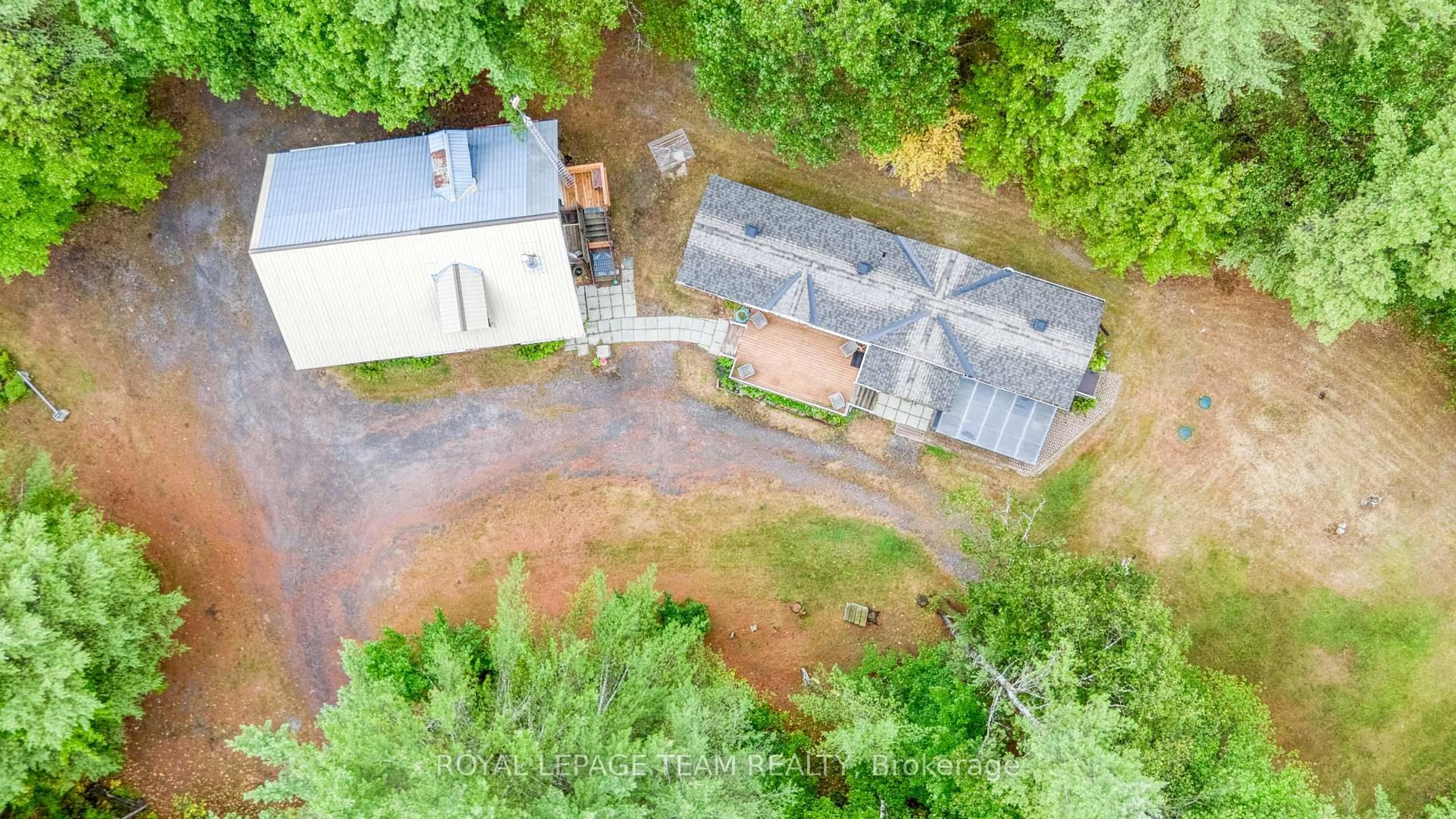 A pic from outside/outdoor area/front of a property/back of a property/a pic from drone, building for 200 Smith Lane, Pakenham Ontario K0A 2X0