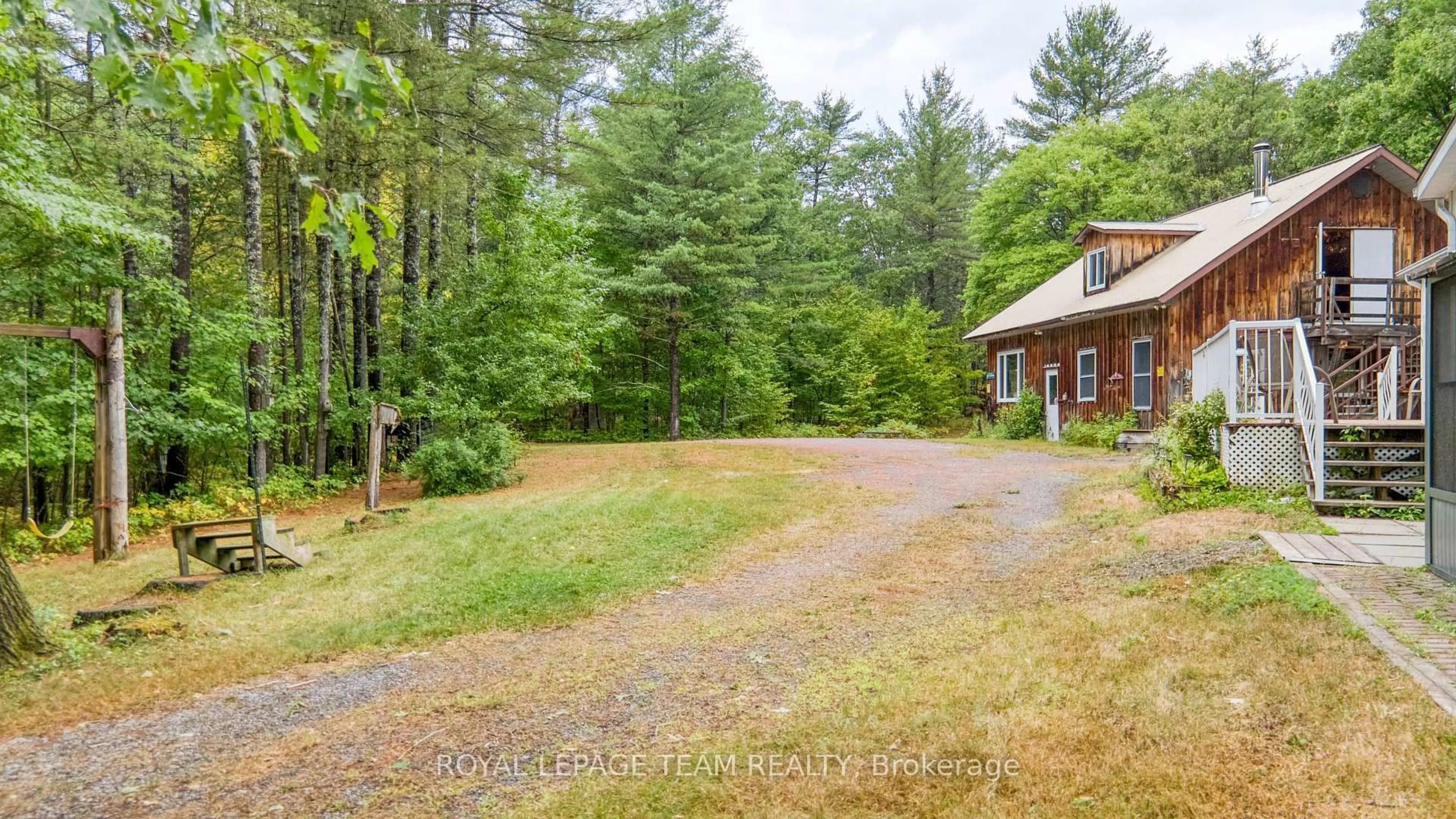 A pic from outside/outdoor area/front of a property/back of a property/a pic from drone, forest/trees view for 200 Smith Lane, Pakenham Ontario K0A 2X0