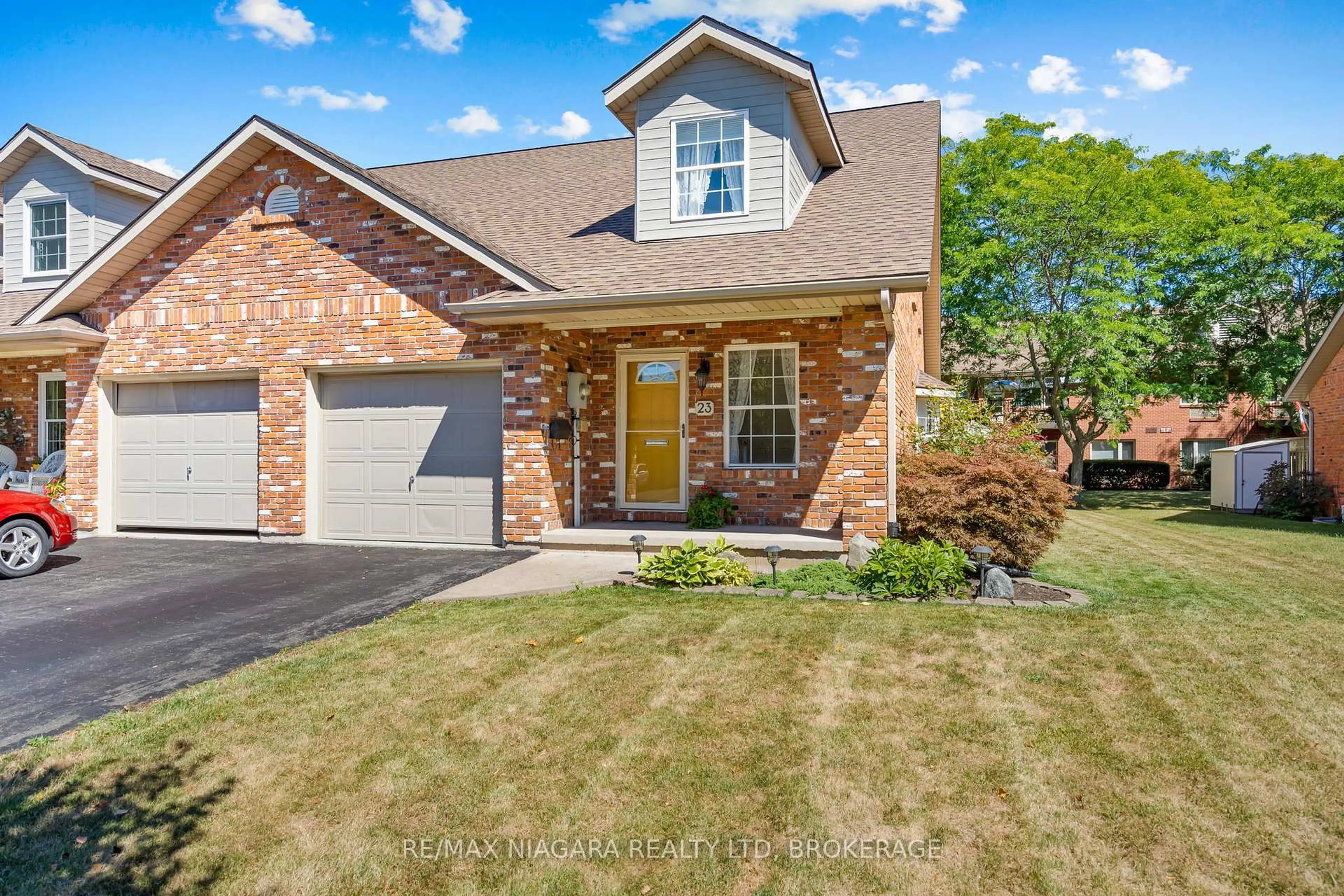 Home with brick exterior material, street for 23 Portal Dr, Port Colborne Ontario L3K 6G2