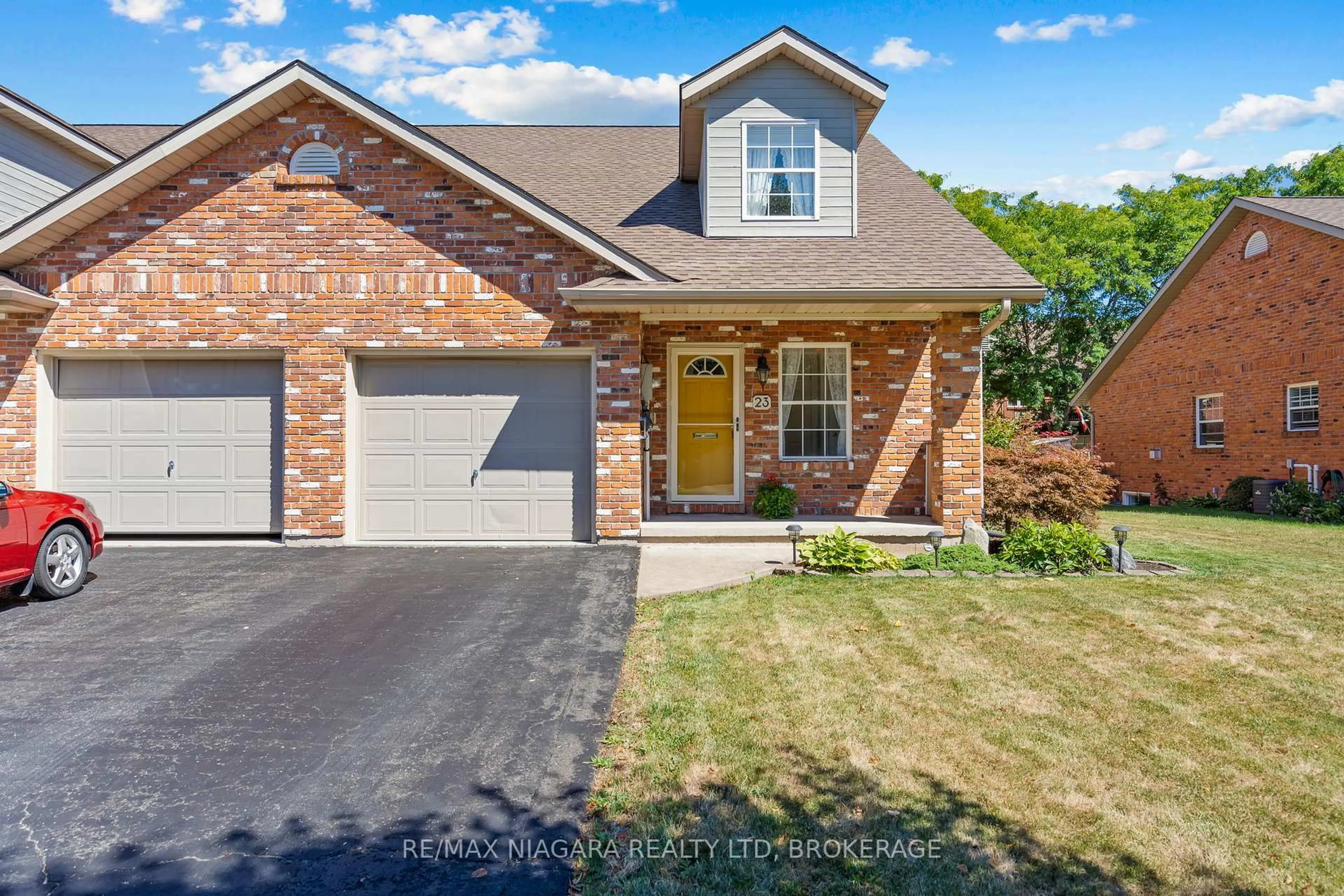 Home with brick exterior material, street for 23 Portal Dr, Port Colborne Ontario L3K 6G2