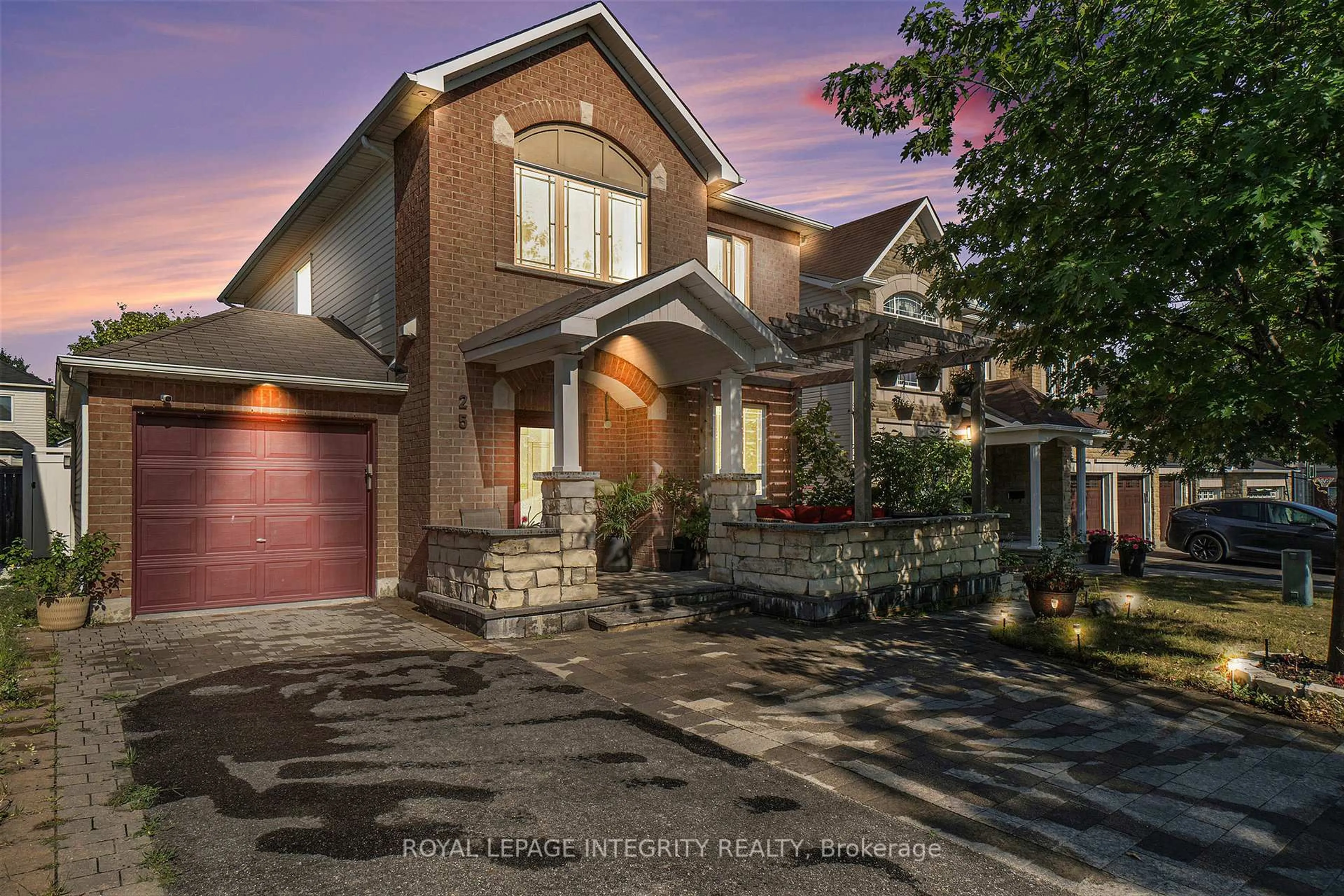 Home with brick exterior material, street for 25 Berry Glen St, Ottawa Ontario K2G 7A5