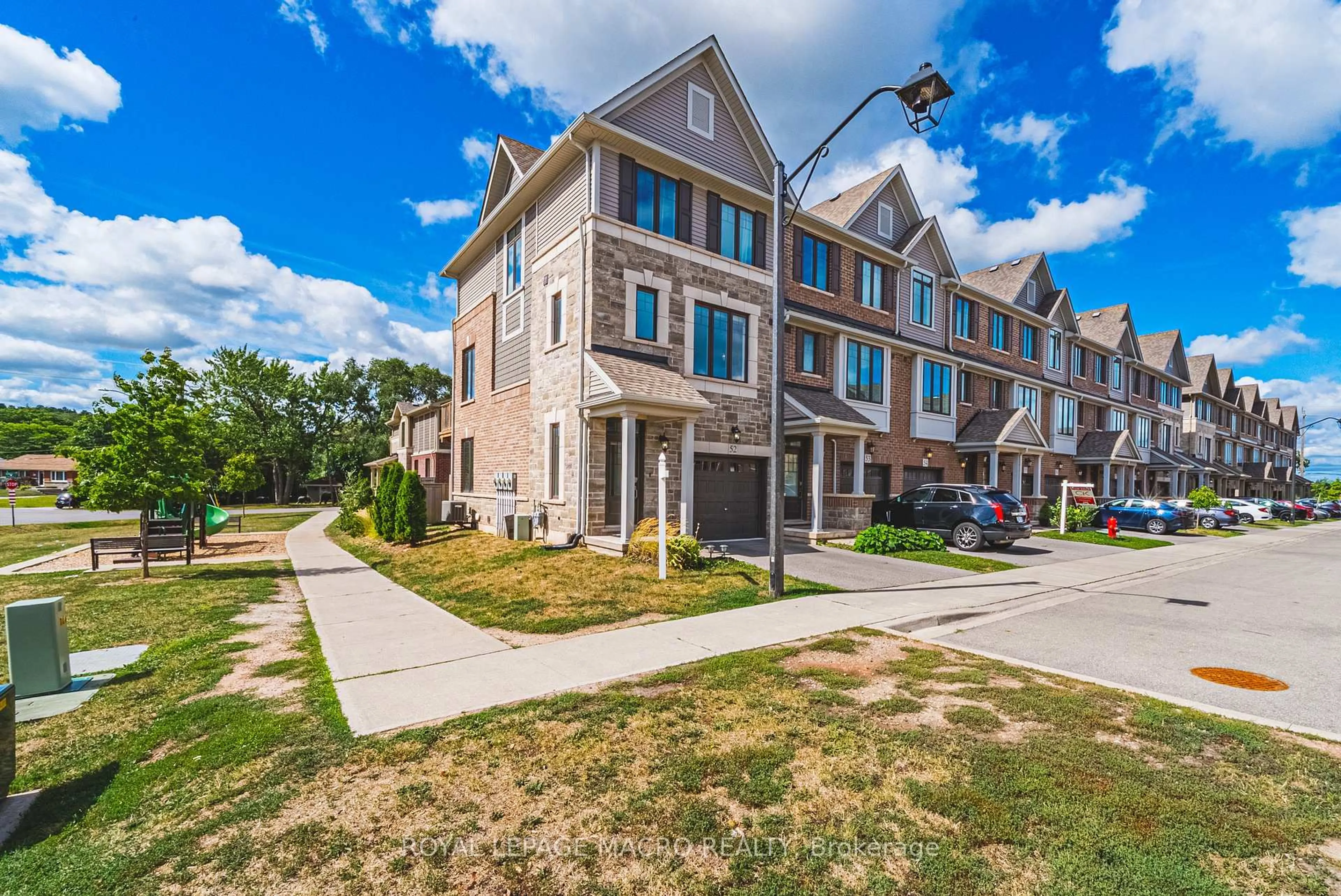 A pic from outside/outdoor area/front of a property/back of a property/a pic from drone, street for 288 Glover Rd #52, Hamilton Ontario L8E 5H6