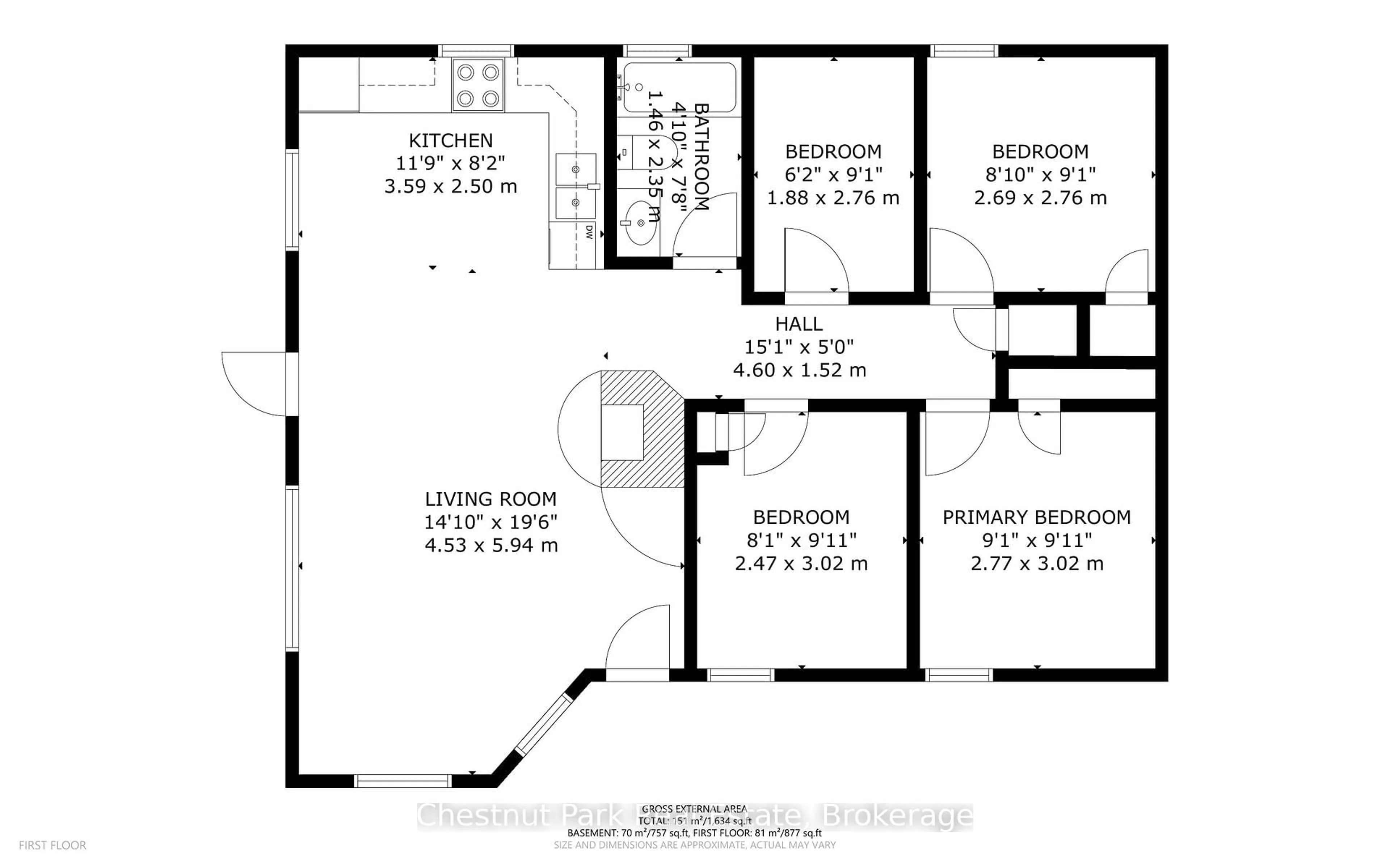Floor plan for 4 Mallard Lane, Lake of Bays Ontario P0B 1A0