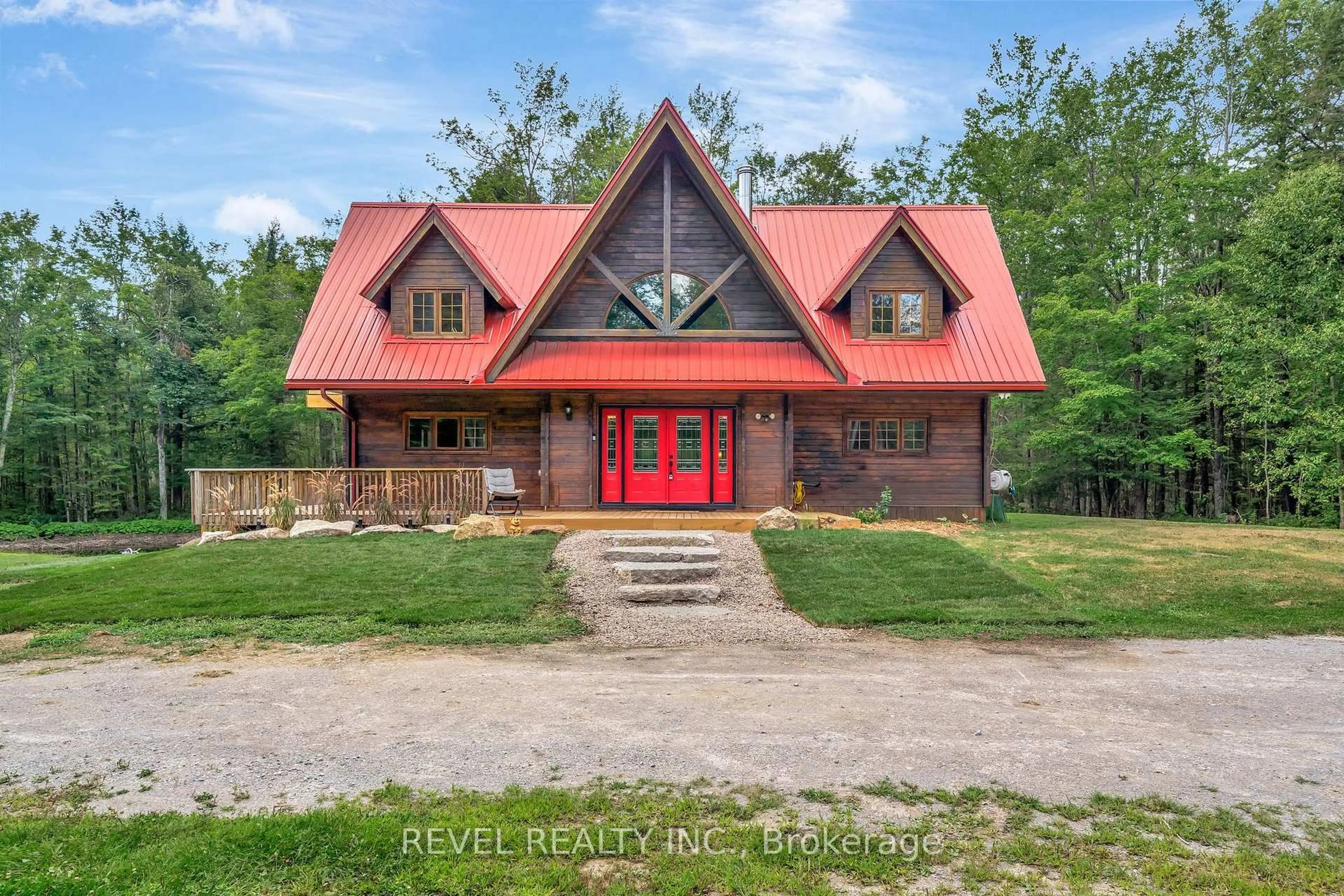 A pic from outside/outdoor area/front of a property/back of a property/a pic from drone, unknown for 3515 County Rd 121 Rd, Kawartha Lakes Ontario K0M 2A0