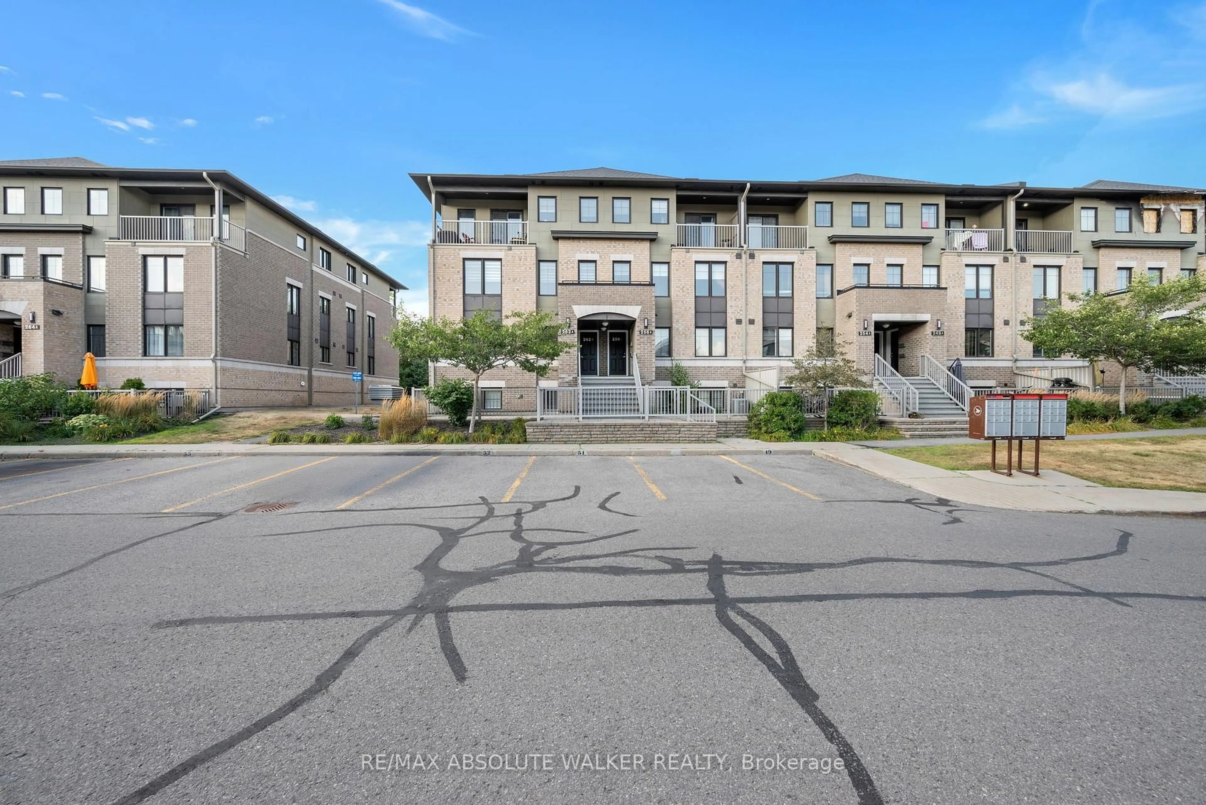 A pic from outside/outdoor area/front of a property/back of a property/a pic from drone, unknown for 262 Titanium Private #A, Ottawa Ontario K1C 0A5