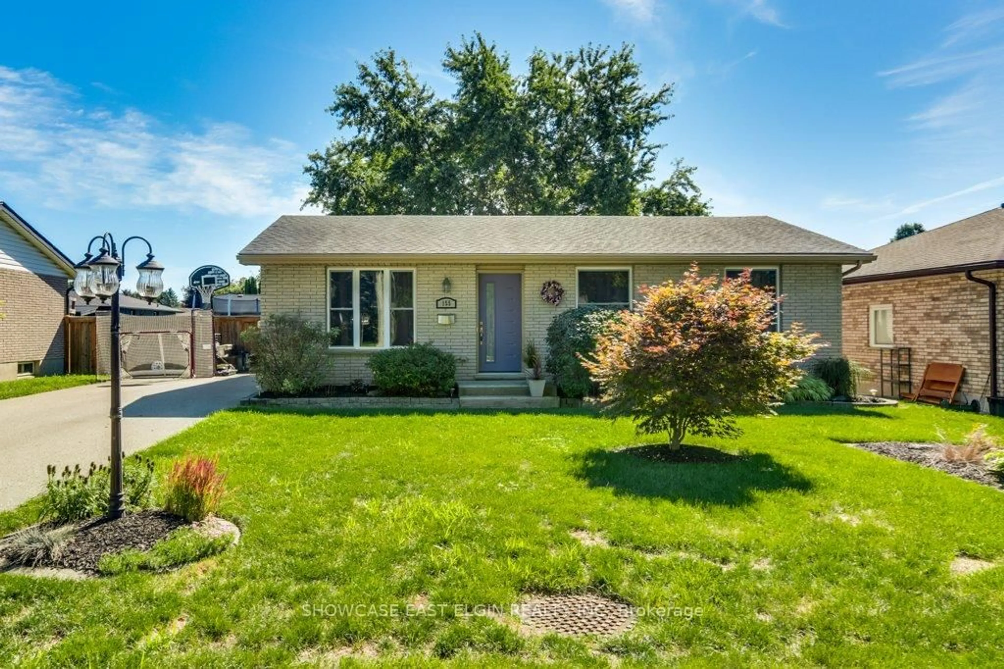 Home with vinyl exterior material, street for 155 Caverly Rd, Aylmer Ontario N5H 3C4
