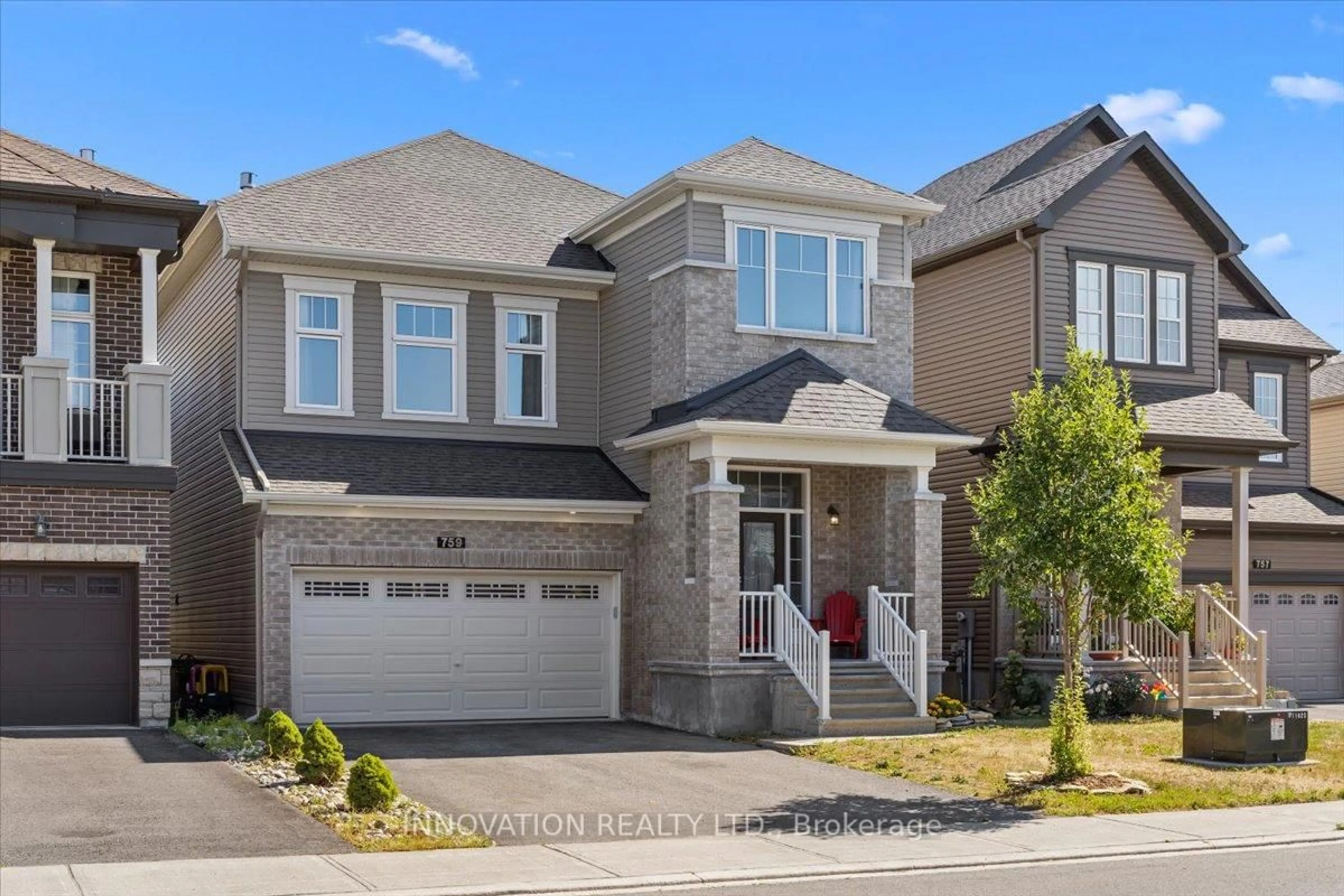 Home with brick exterior material, street for 759 Samantha Eastop Ave, Ottawa Ontario K2S 2E6